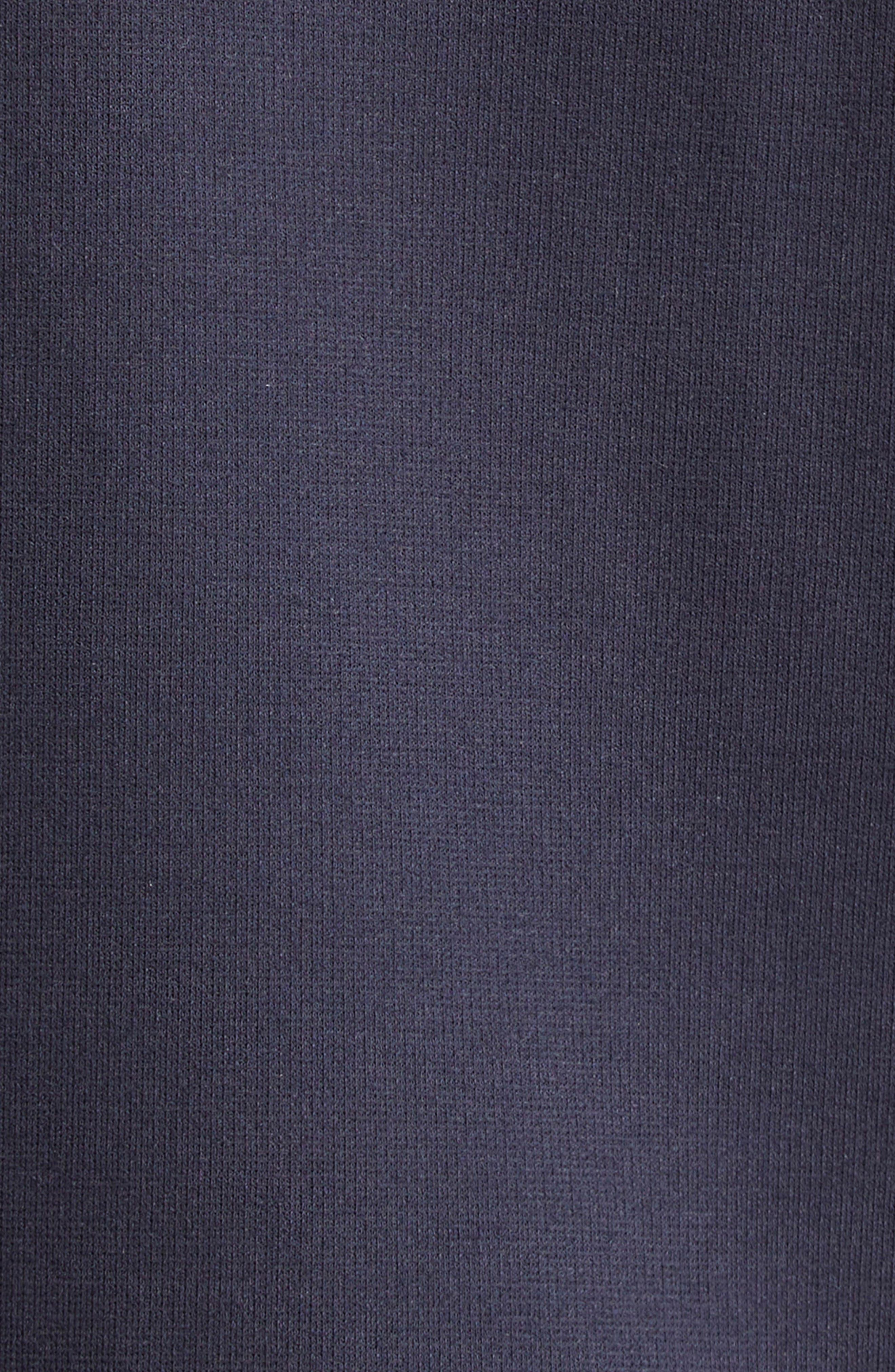 Thom Browne Milano Knit Cotton Polo with Anchor Embossed Buttons in Navy at Nordstrom - 6