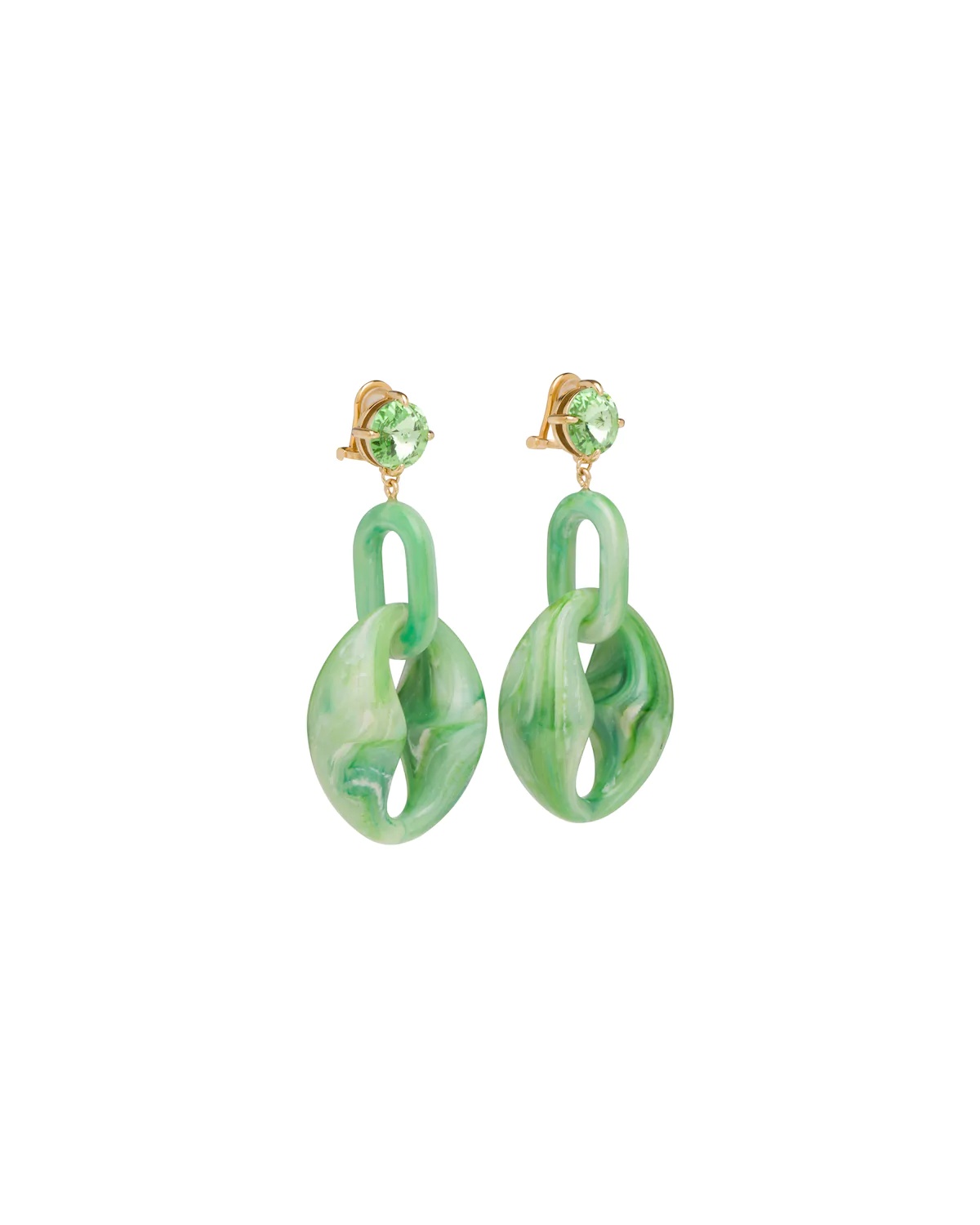 Plexiglas earrings - 1