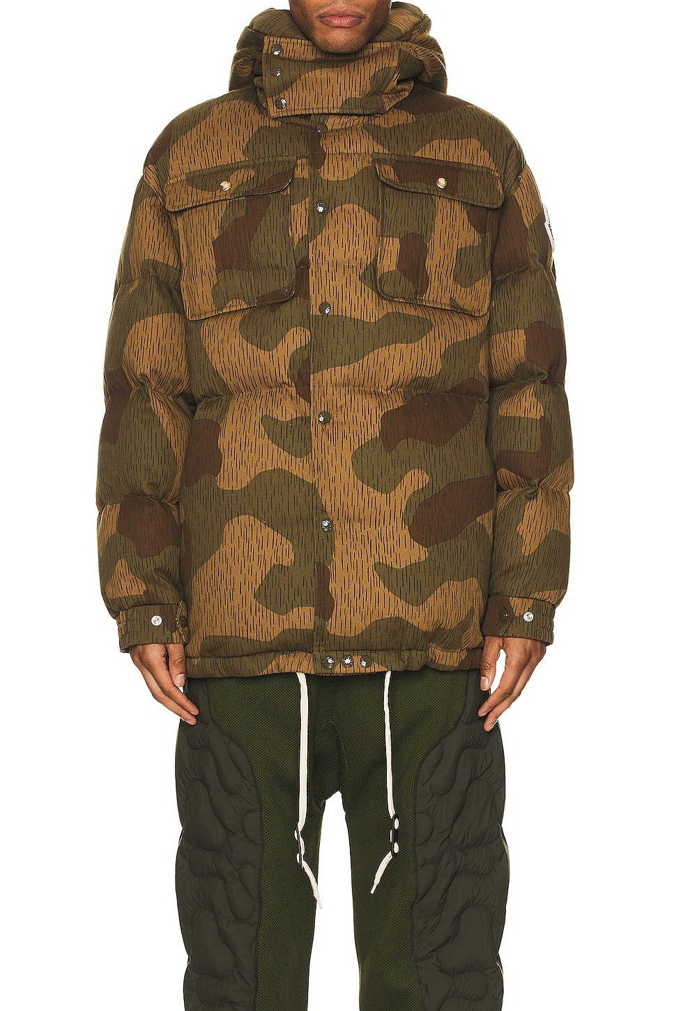 x Palm Angels Mandelbrot Long Parka - 5