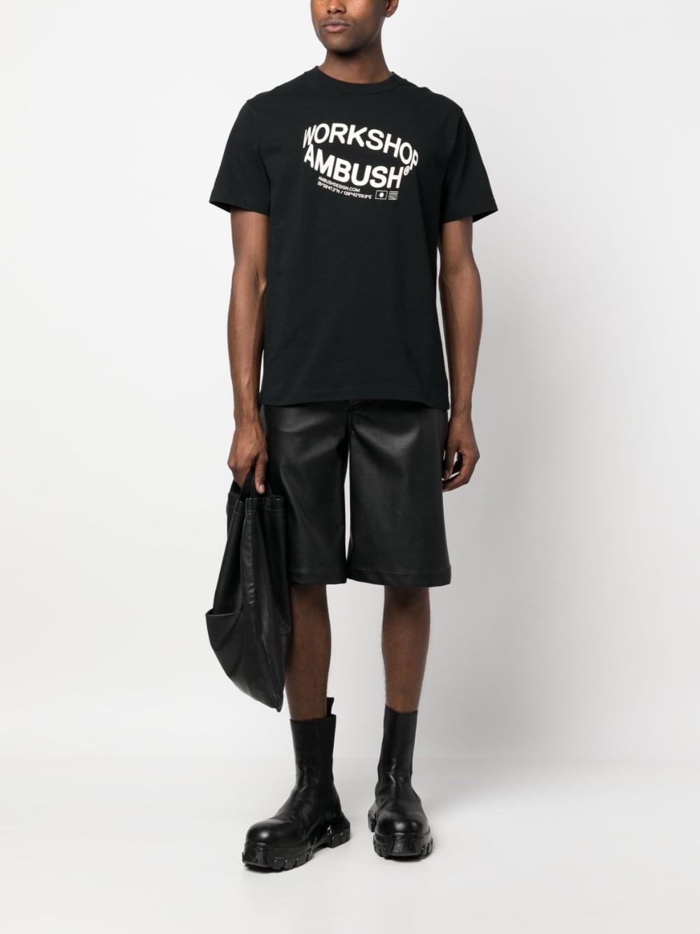 logo-print cotton T-shirt - 2