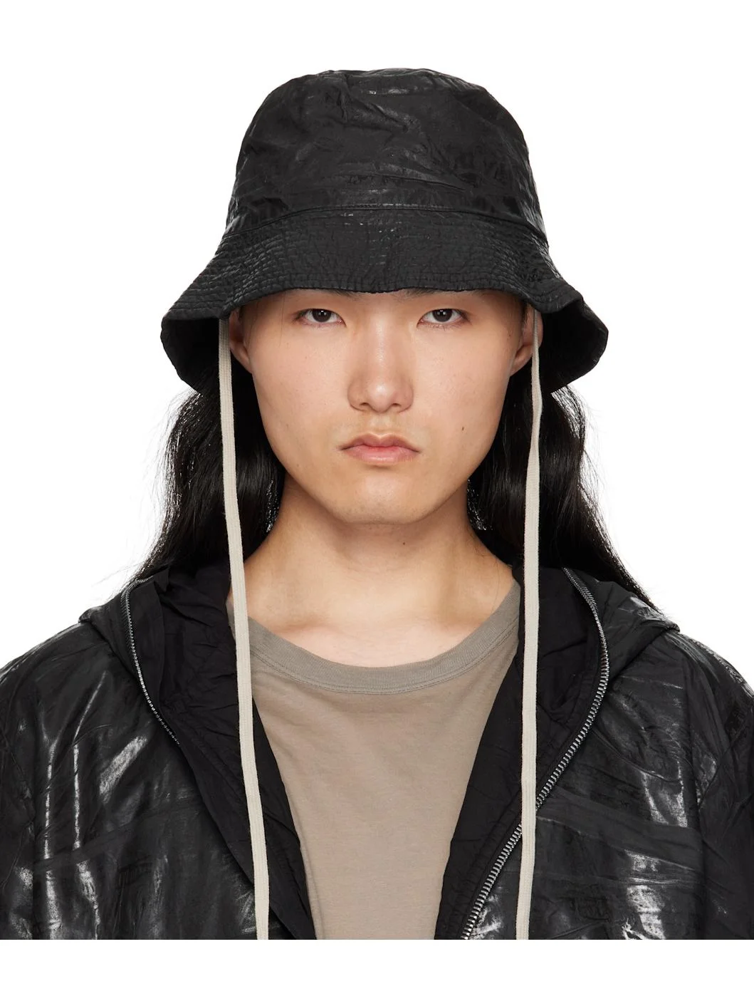 Black Hollywood Gilligan Bucket Hat - 1