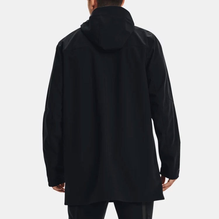Under Armour Rush Shell Long Jacket 'Black' 1364904-001 - 5