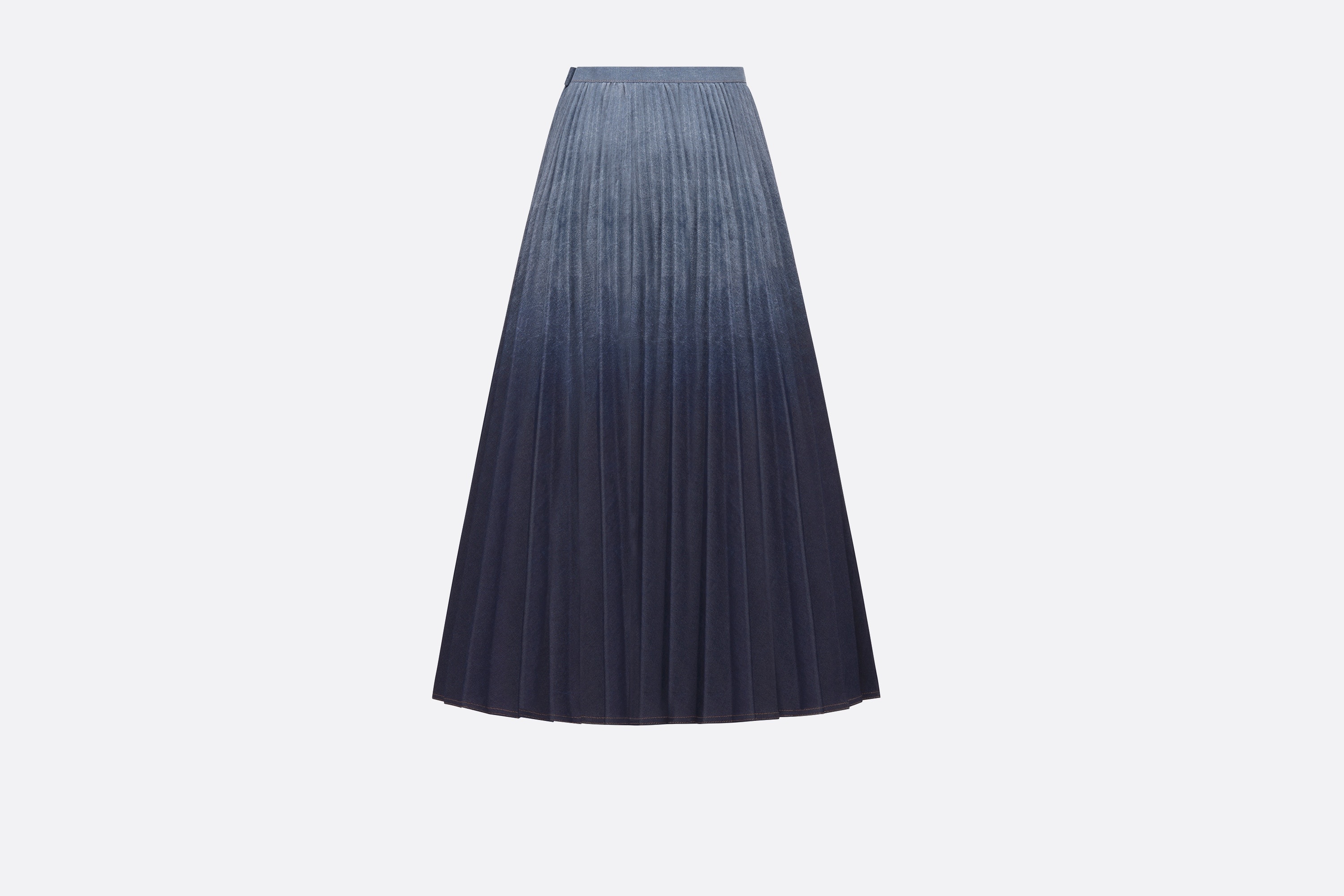 Pleated Mid-Length Skirt - 2