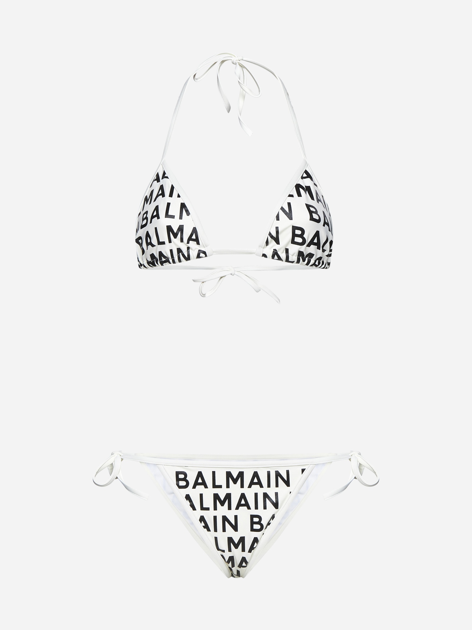 Logo-tape triangle bikini - 1