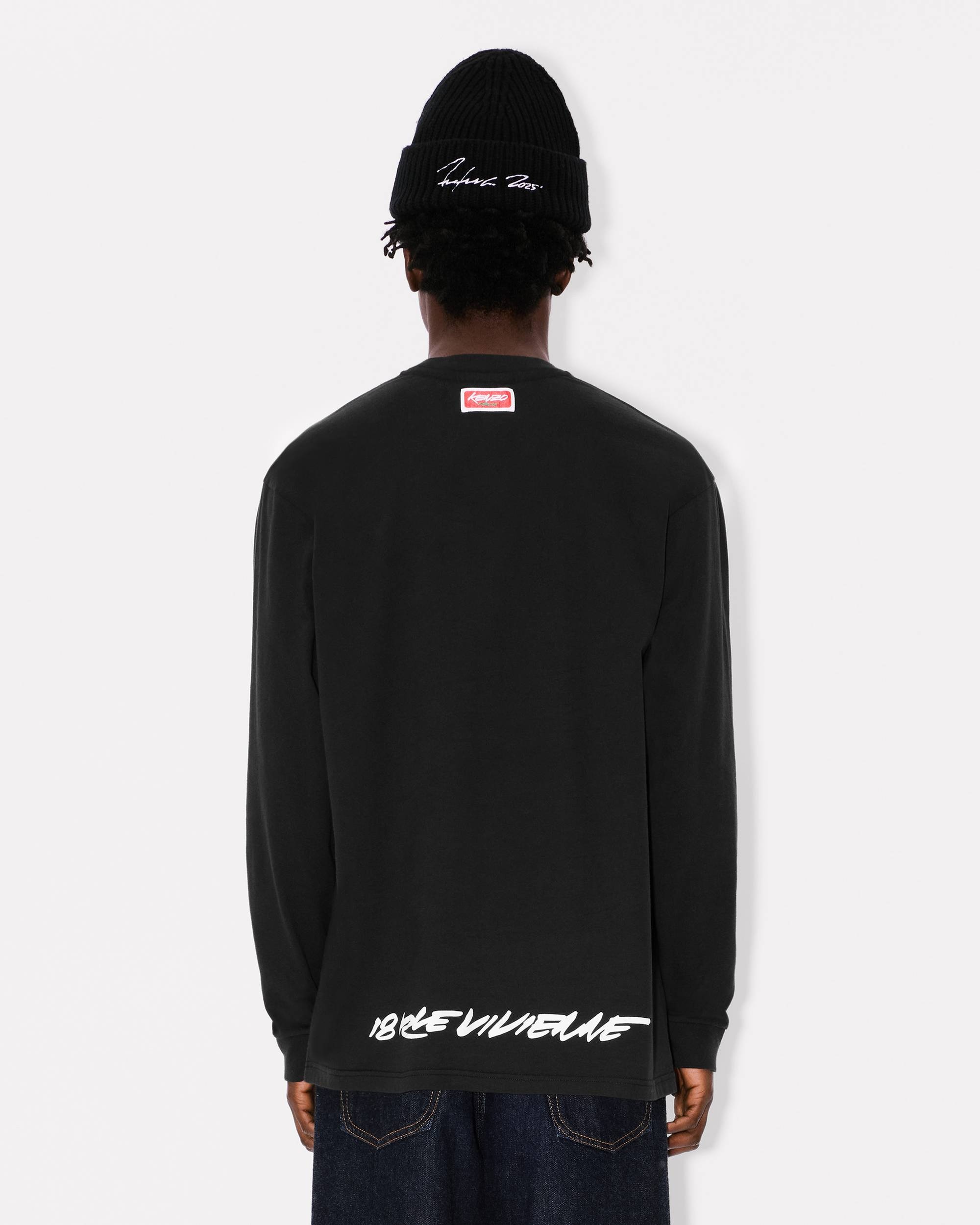 'Kenzo x Futura 2000' long slevee T-shirt in cotton - 4