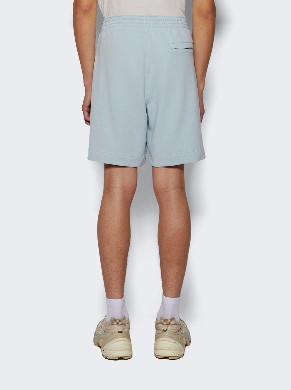 Fleece Bermuda Shorts Sky Blue - 5