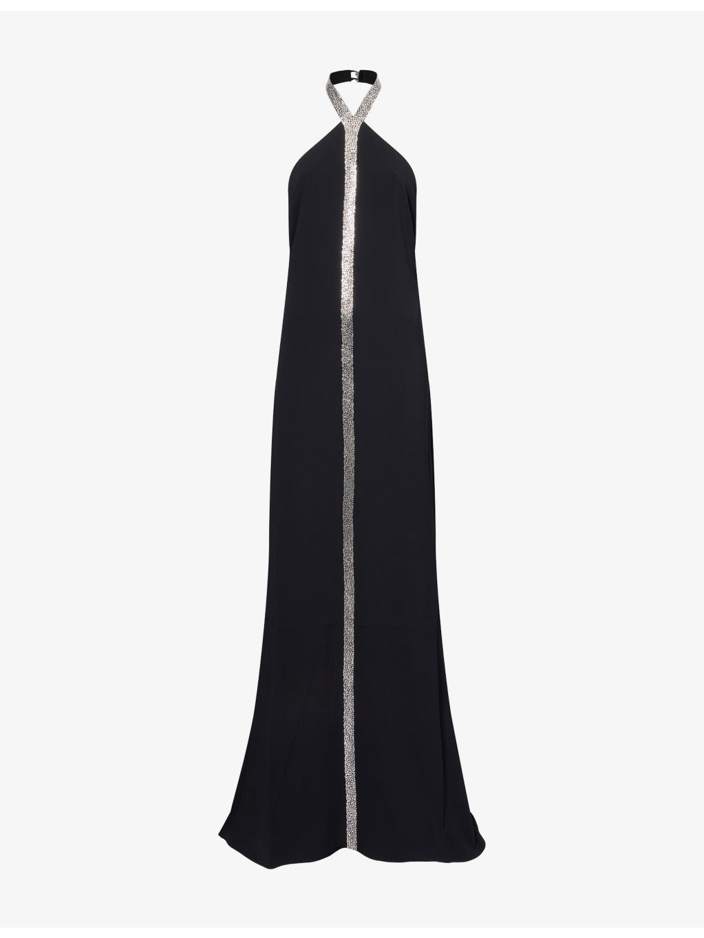 Acropoli Halterneck Stretch-Woven Maxi Dress - 1