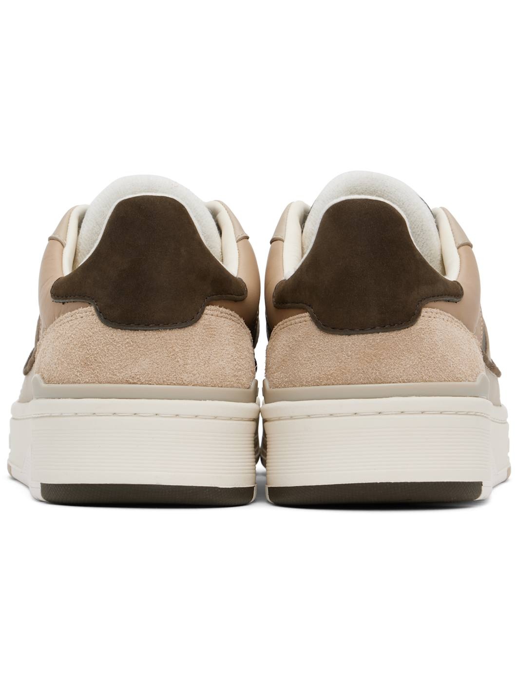 Brown & Taupe Clay Sneakers - 2