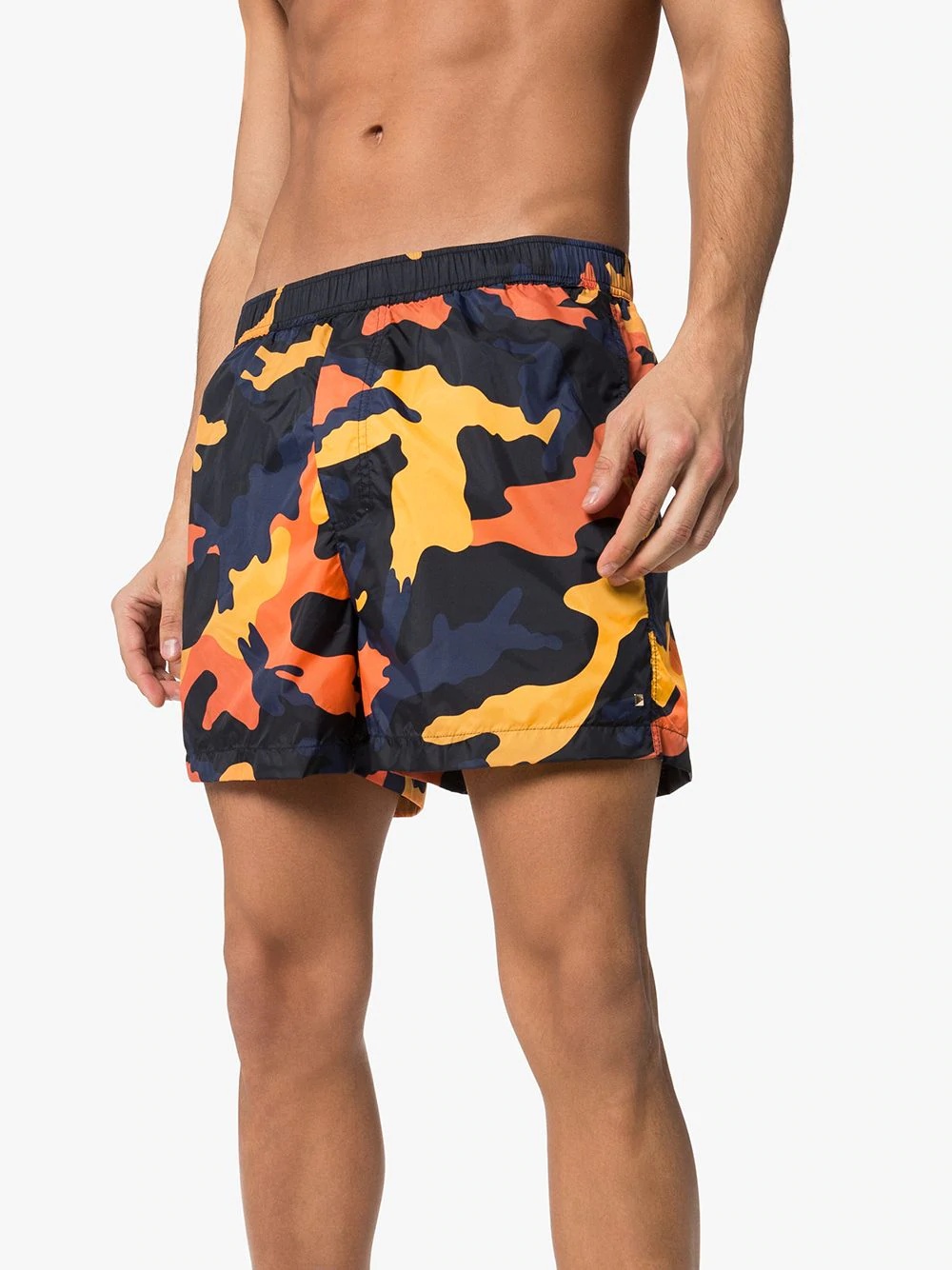 camouflage print swim shorts - 3