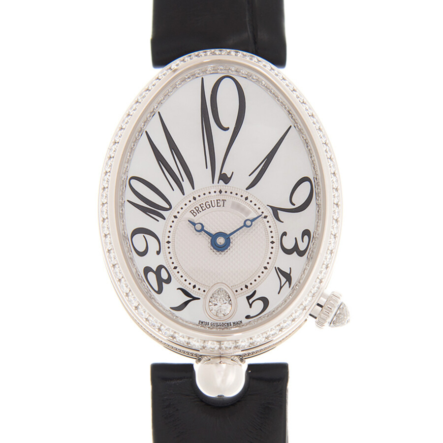 Pre-owned Breguet Reine De Naples White Dial Ladies Watch 8918BB/58/964/D00D - 2