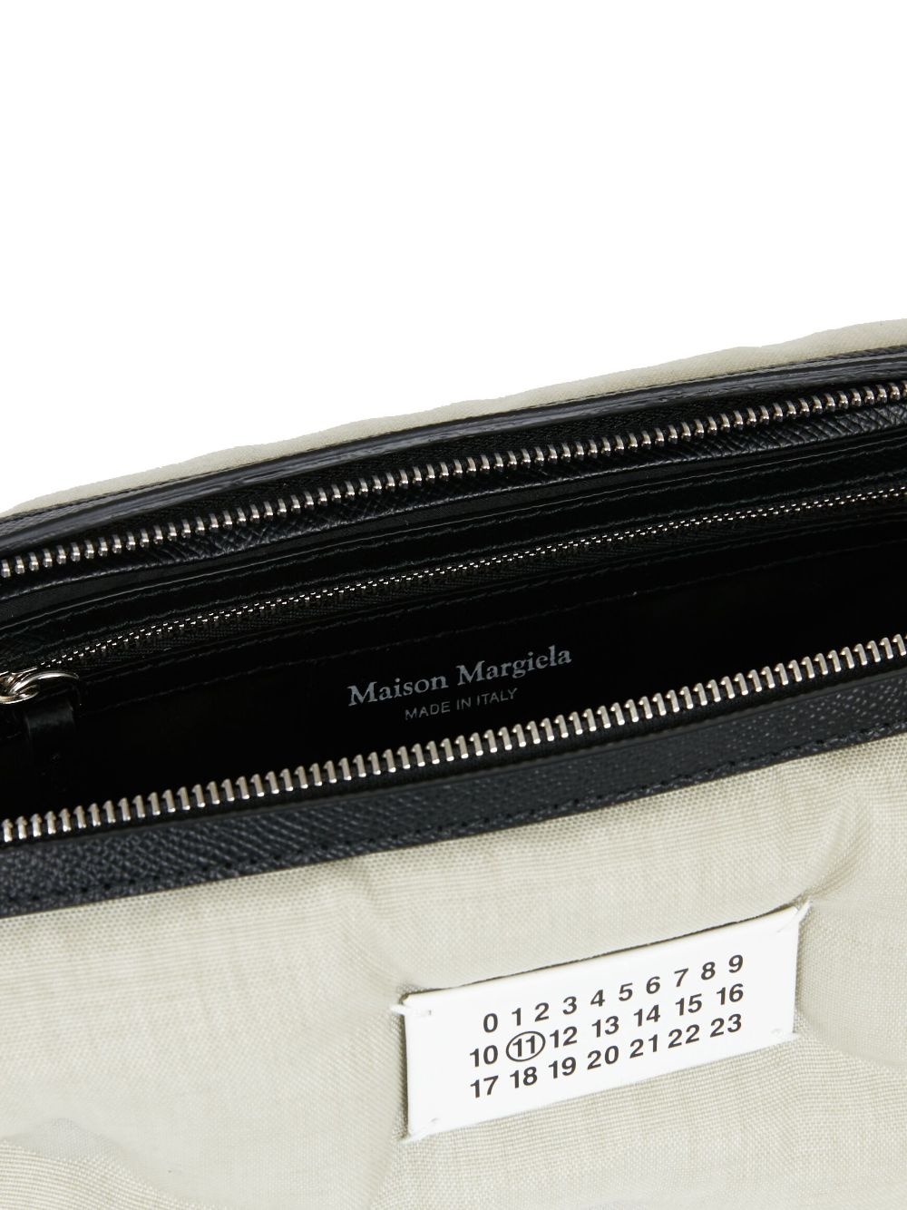 logo-patch padded shoulder bag - 7