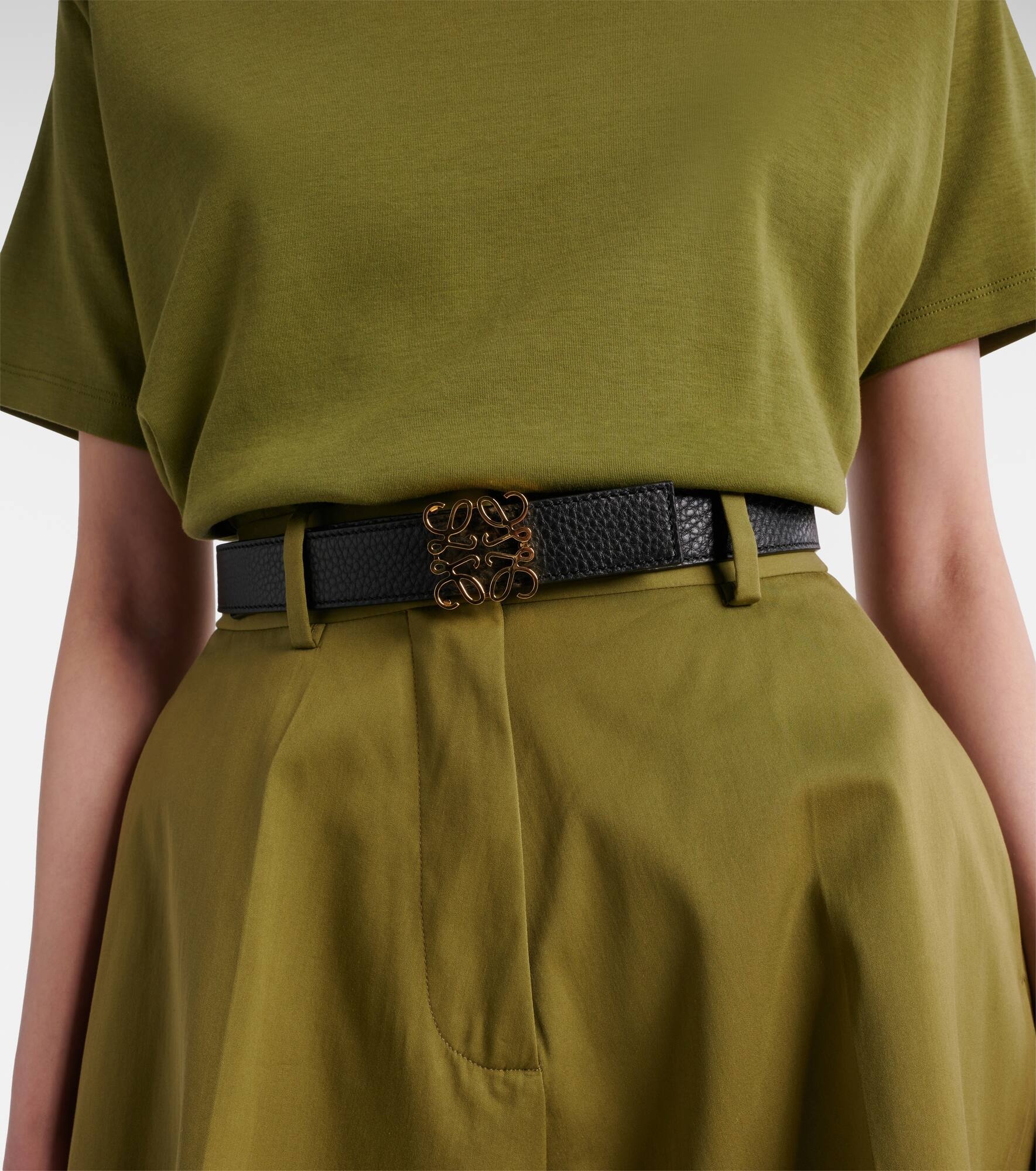 Anagram leather belt - 2