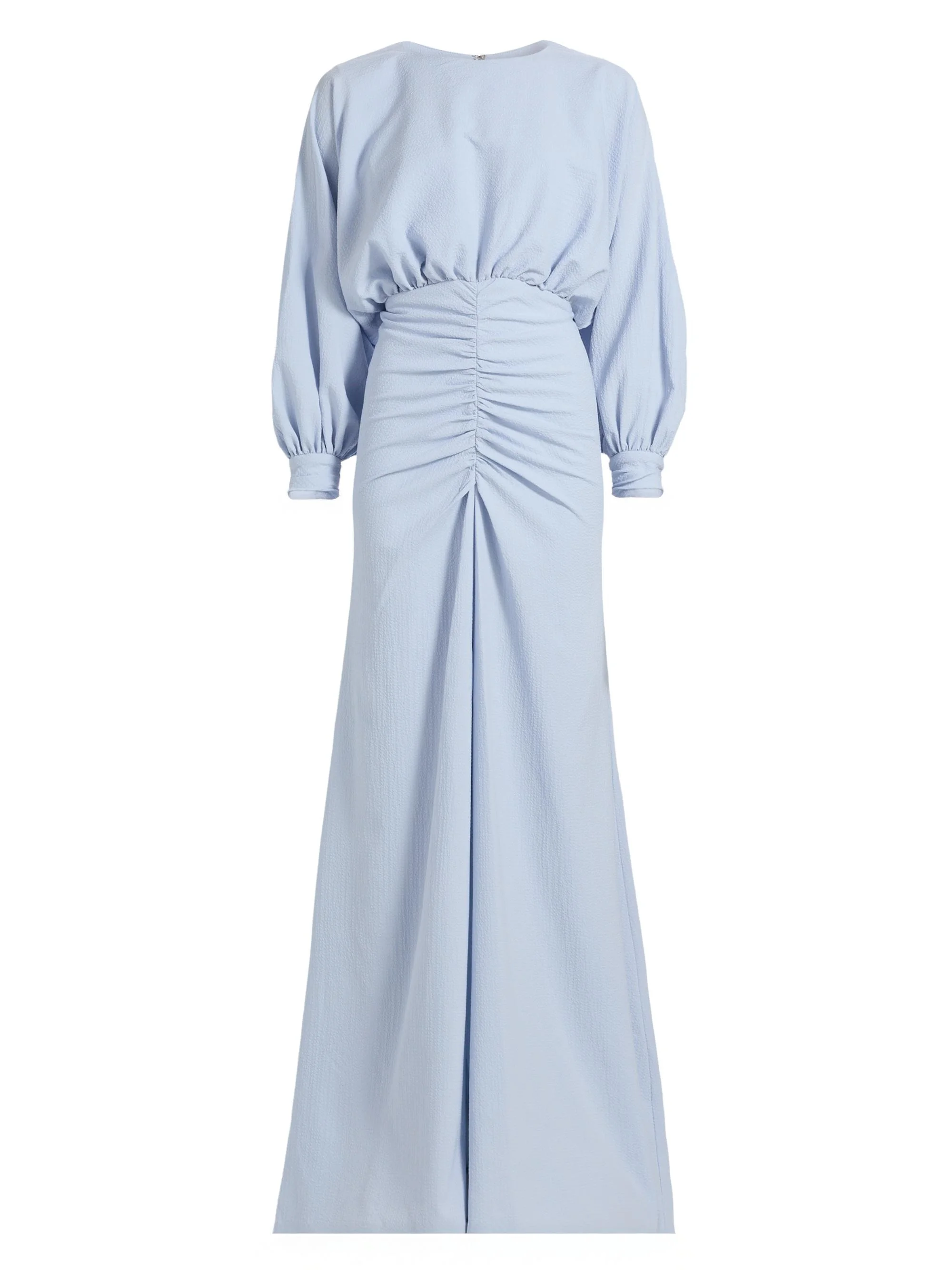 Women's Gathered A-Line Gown - Ice - 1