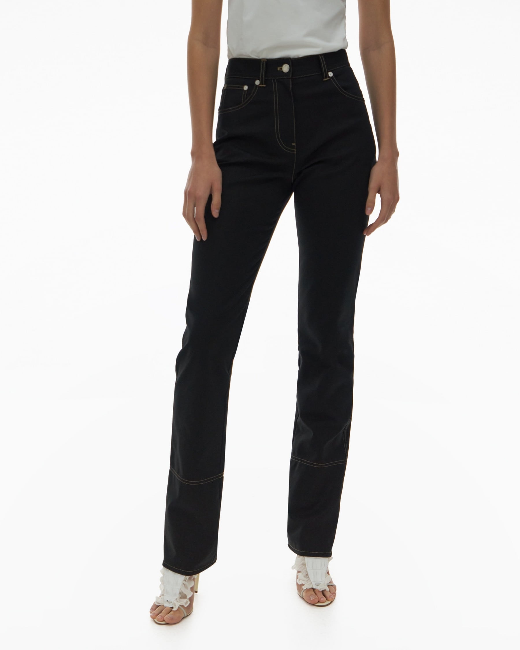 STRETCH COTTON PANT - 3