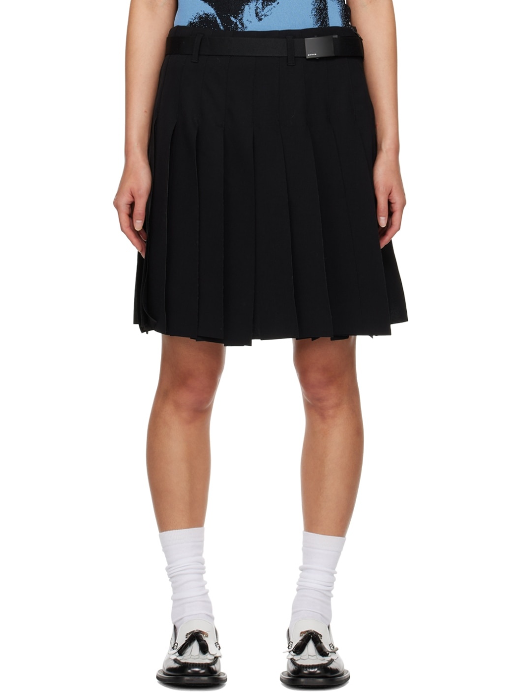 Black Kace Miniskirt - 1