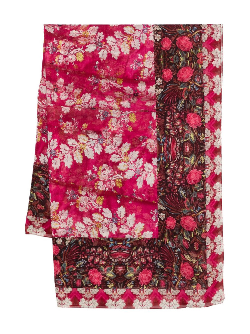 Pierre-Louis Mascia floral-print scarf outlook