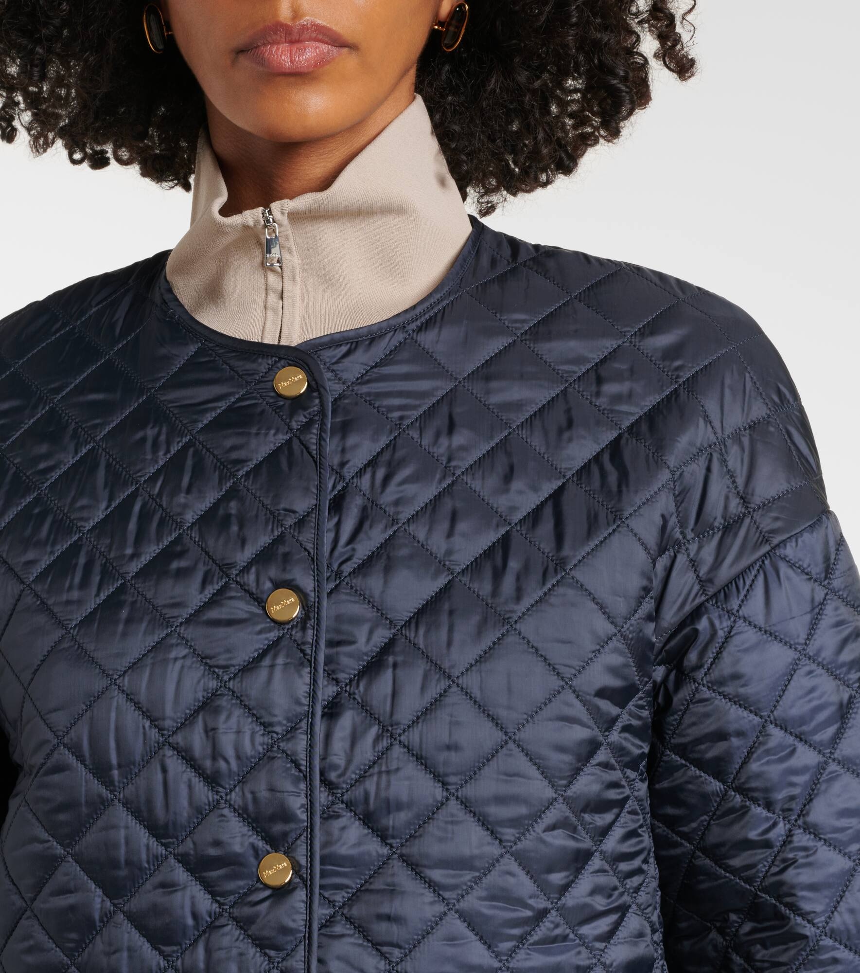 The Cube Luci quilted padded jacket - 4