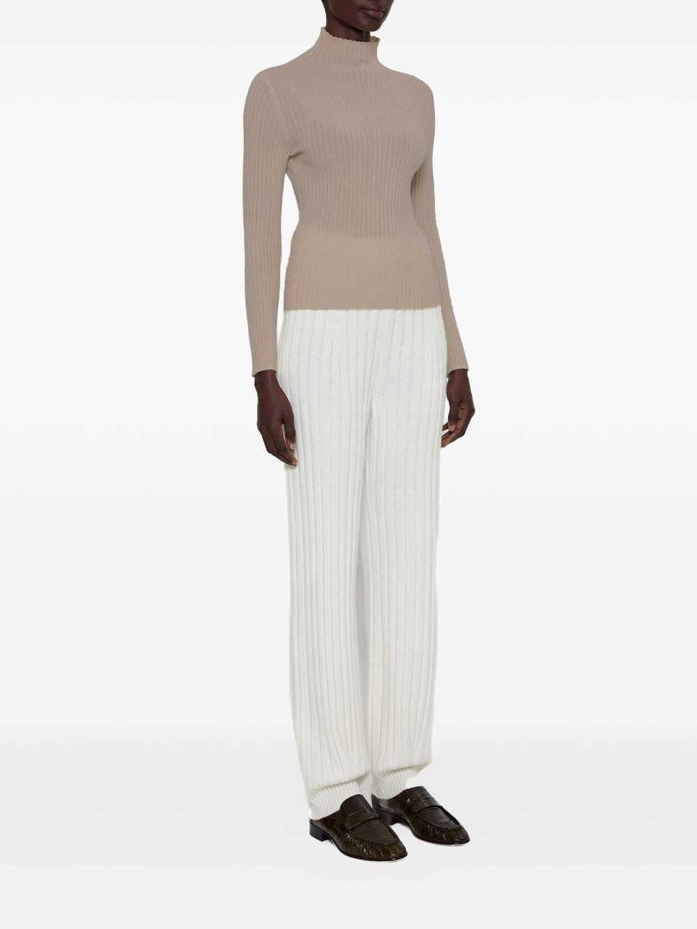 mock neck T-shirt - 2