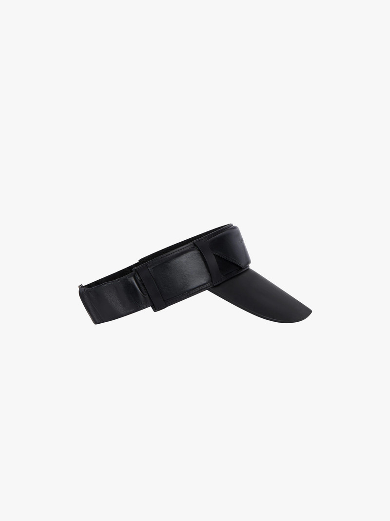 GIVENCHY VISOR IN LEATHER 3