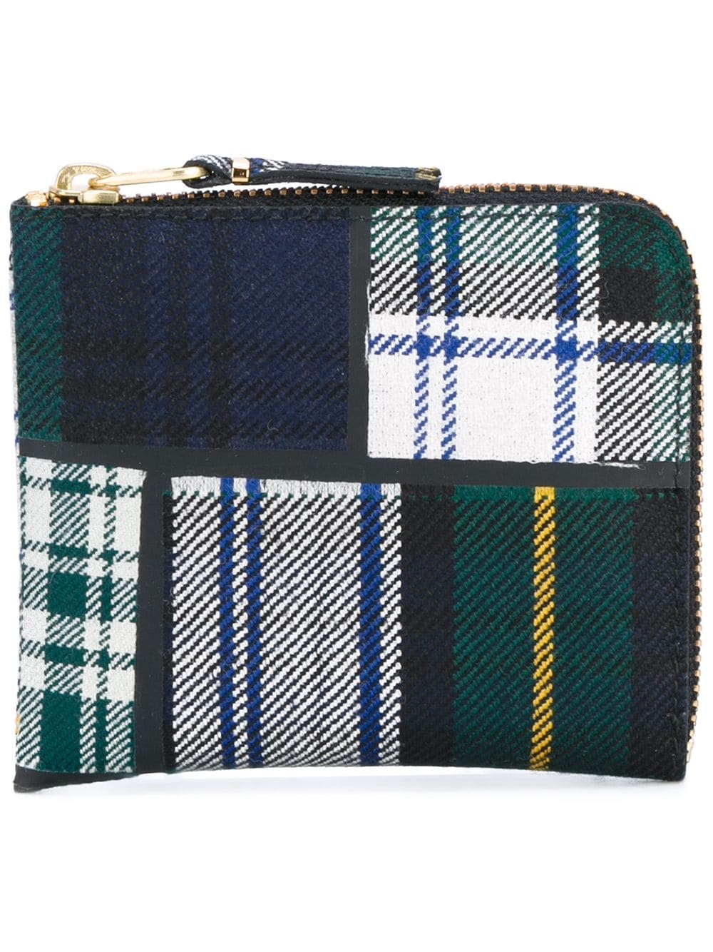 Green Tartan Wallet - 1