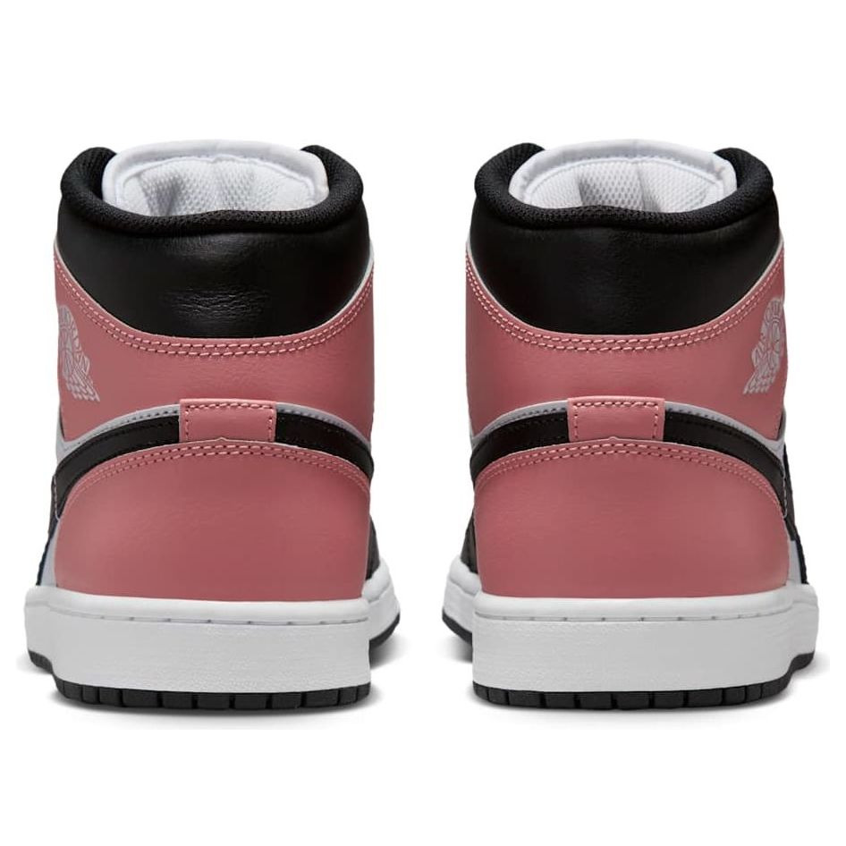 Air Jordan 1 Mid 'White Rust Pink Black' DQ8426-100 - 5