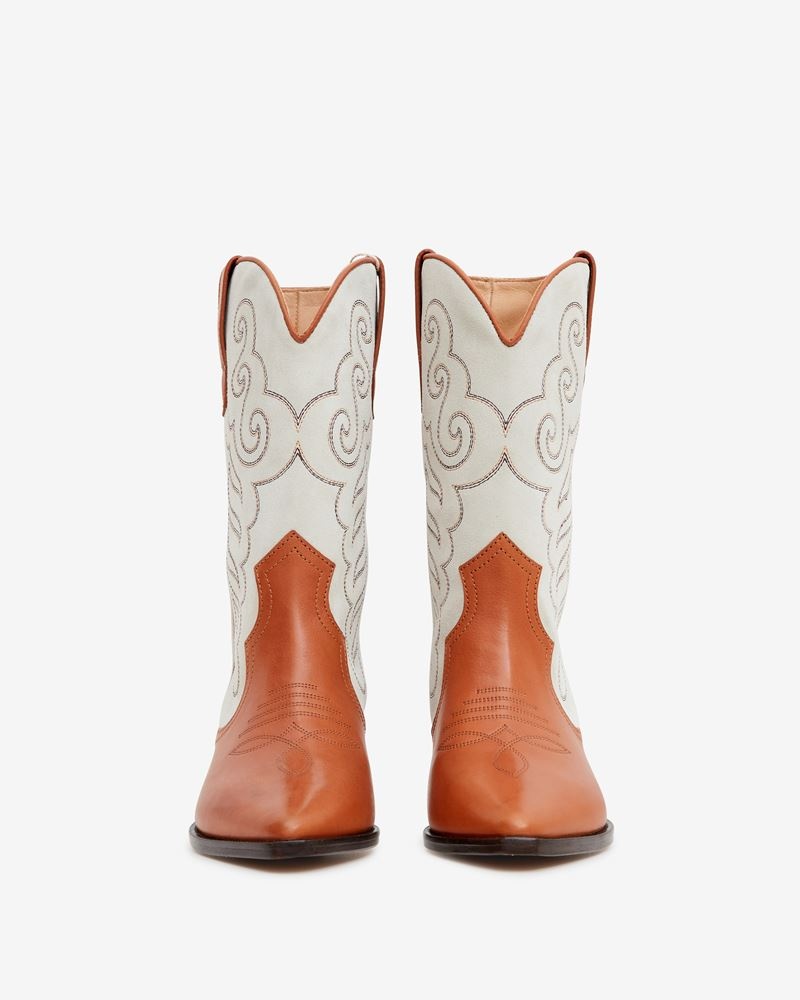 DUERTO SUEDE COWBOY BOOTS - 4