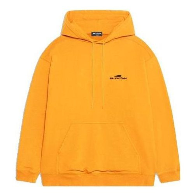 Balenciaga Year Of The Tiger Hoodie Medium Fit 'Orange' 600583TLVI67702 1