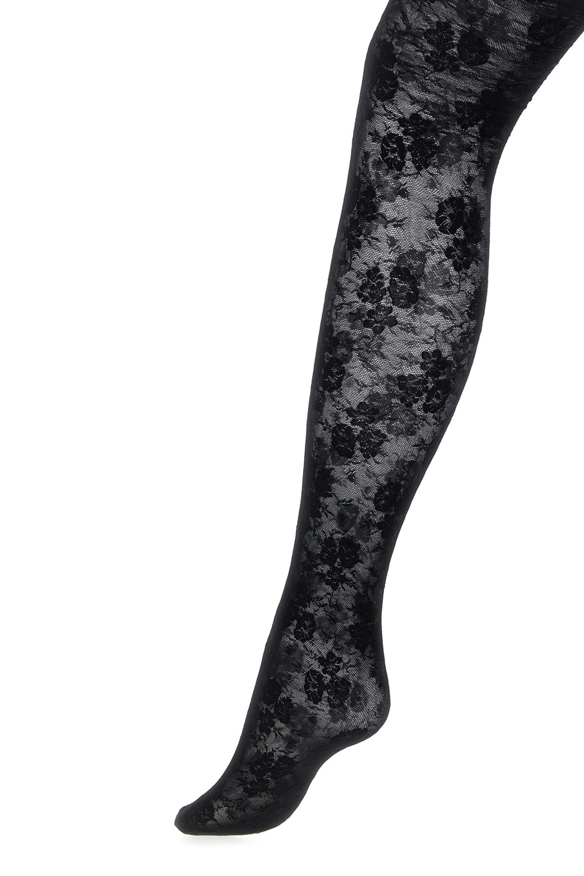 Valentino Garavani 'Chez Valentino' lace tights - 2