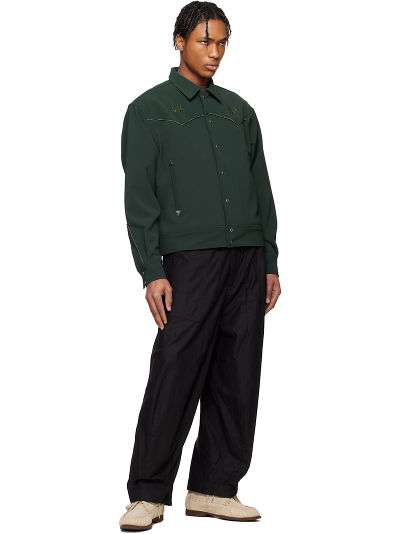 NEEDLES Black H. D. Trousers outlook
