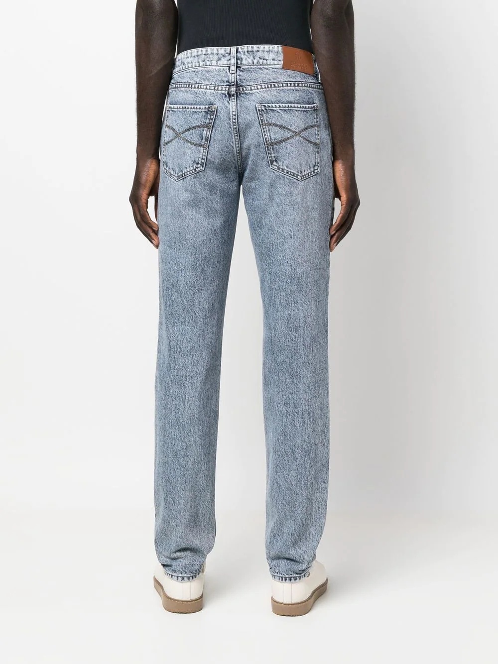 low-rise slim-cut jeans - 4