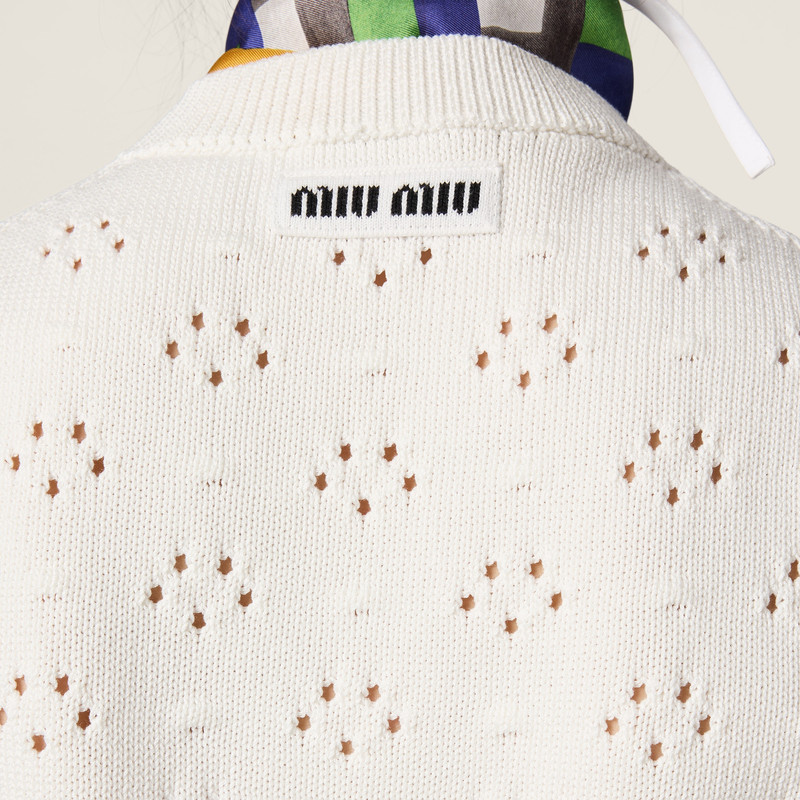 Cotton crew-neck sweater 6