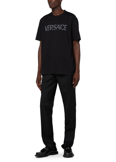 VERSACE Pleated Straight trousers outlook