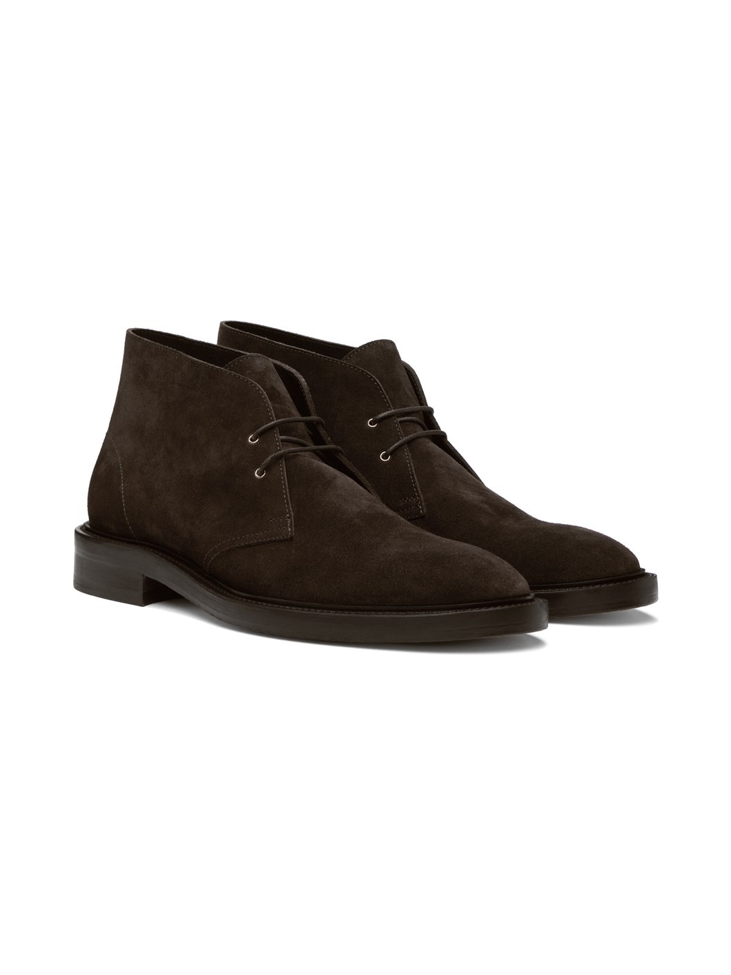 Brown Suede Kew Boots - 4