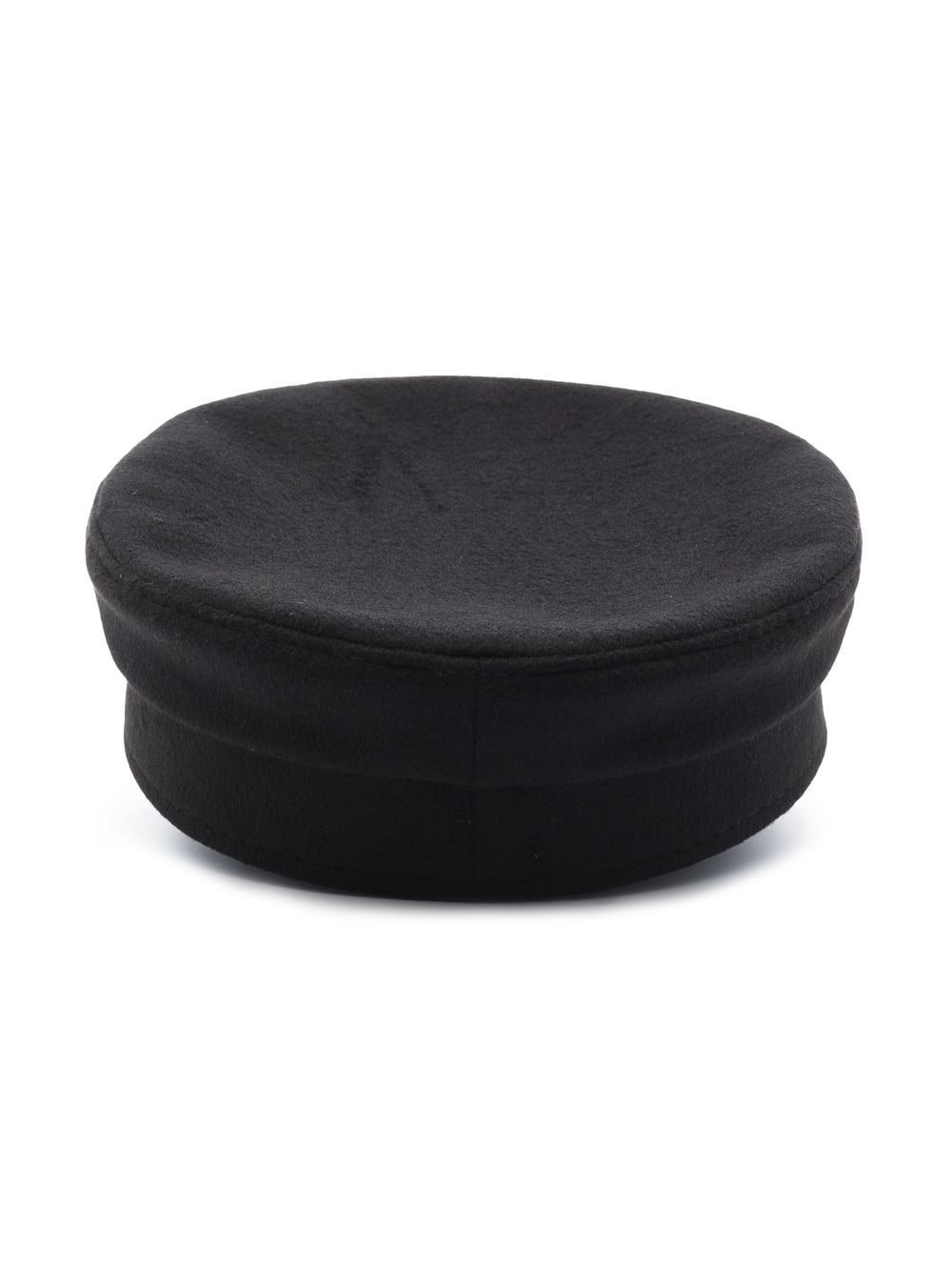 embroidered monogram baker boy hat - 4
