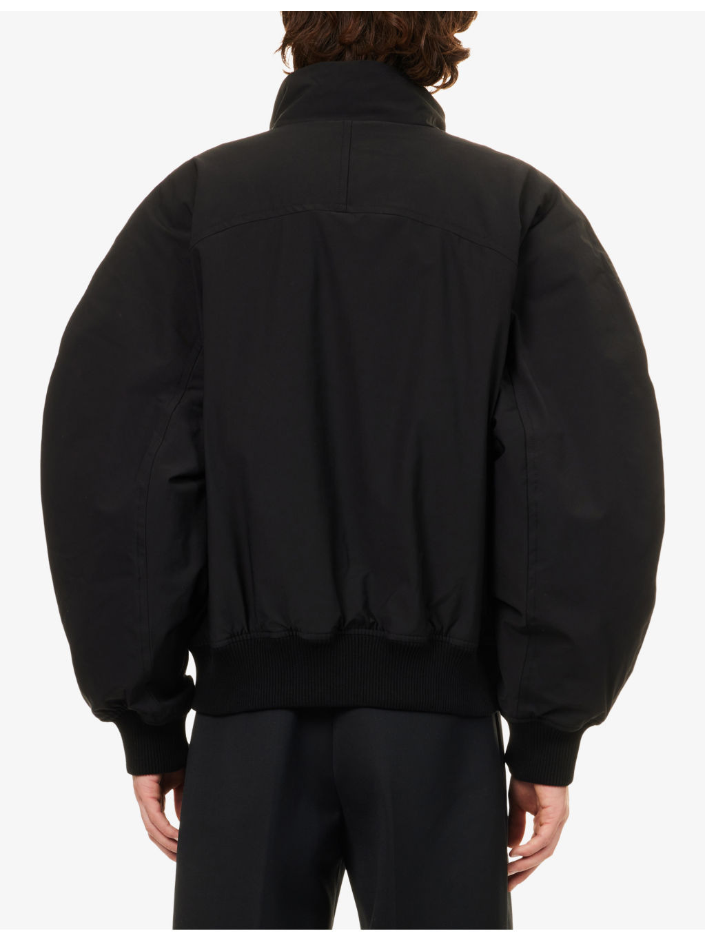 Aero Oversized Shell Bomber Jacket - 4