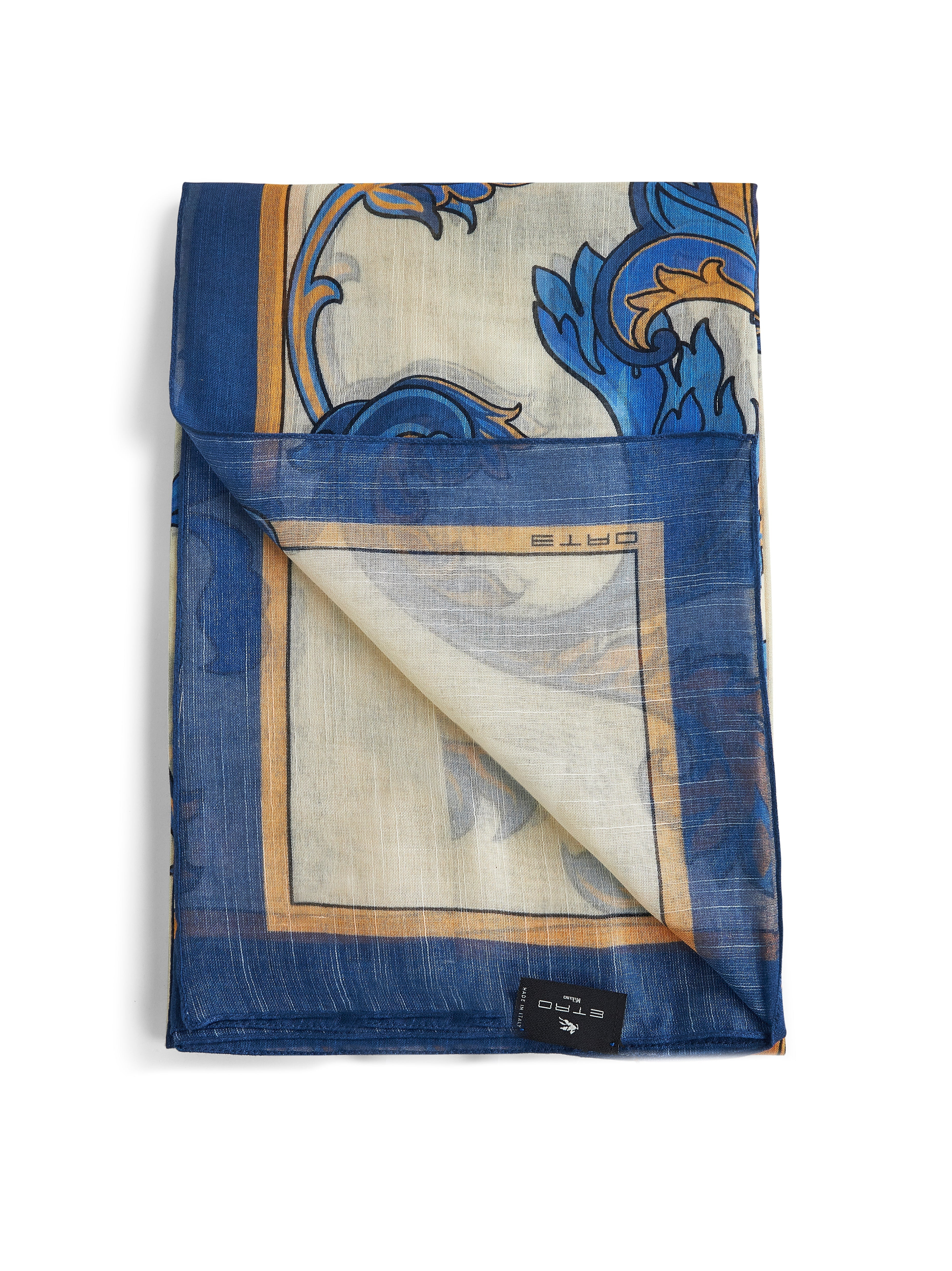 Etro Women Paisley Pattern Silk Blend Scarf - 2