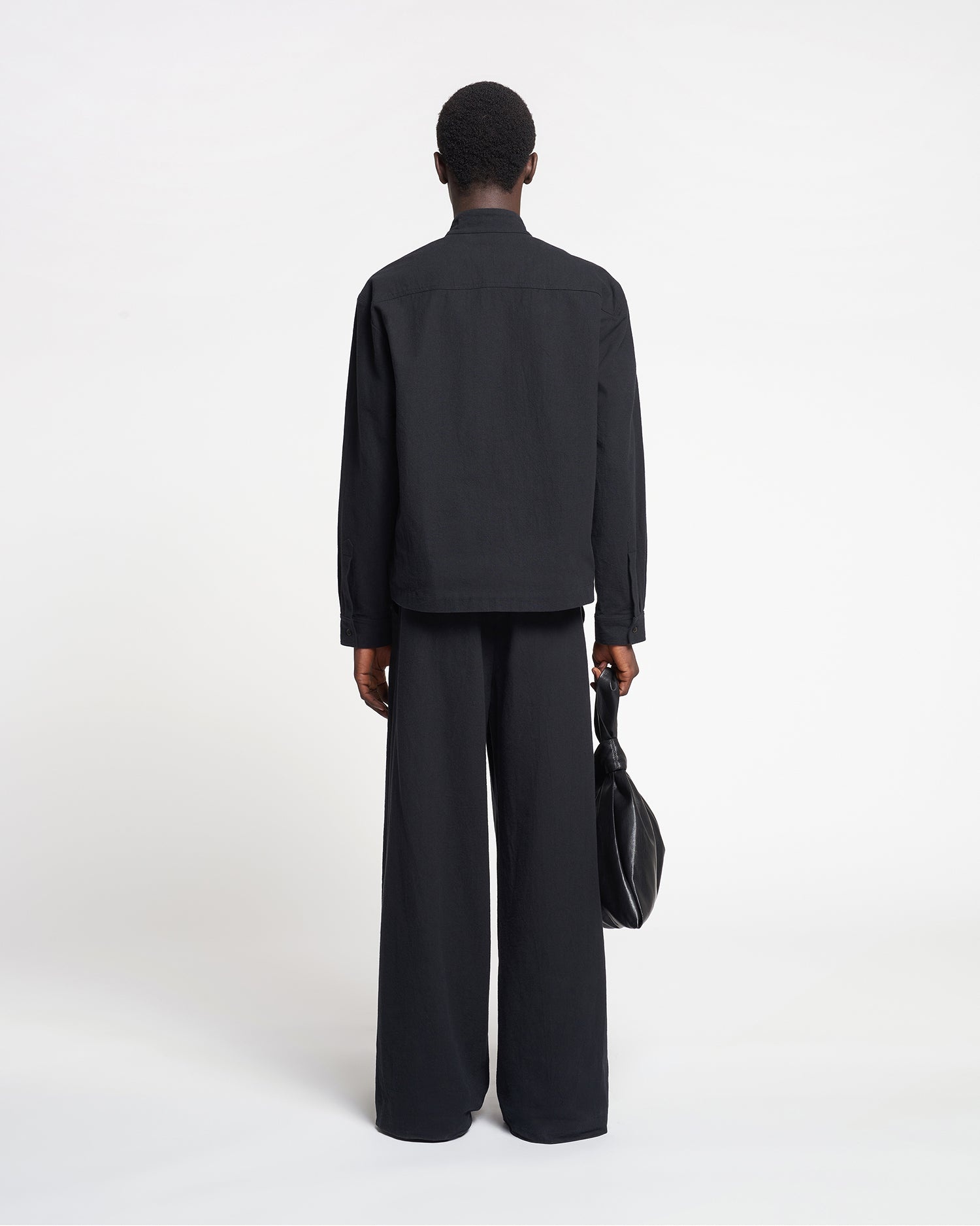 Washed-Canvas Shirt - 5