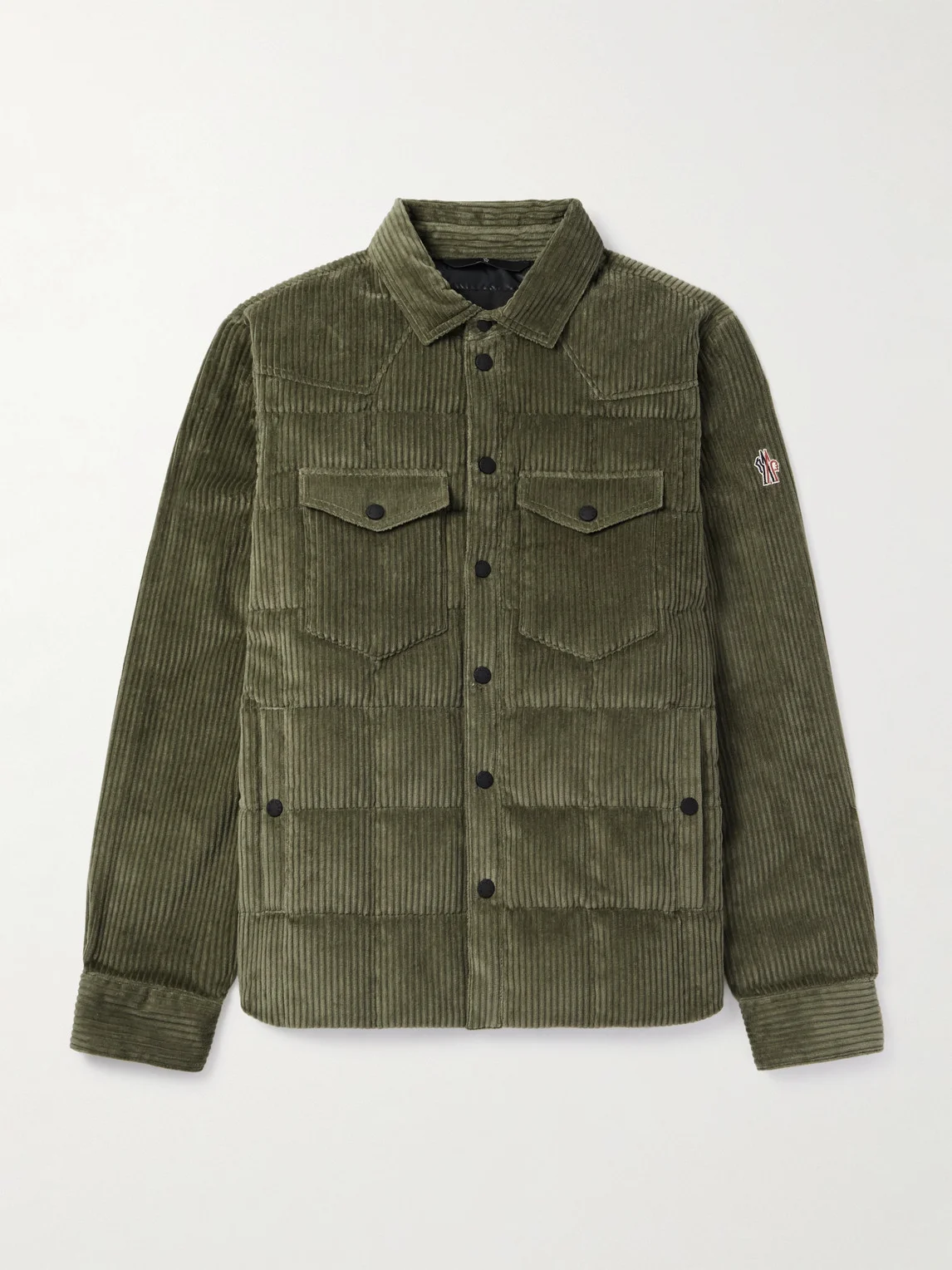 Gelt Quilted Cotton-Blend Corduroy Down Jacket - 1