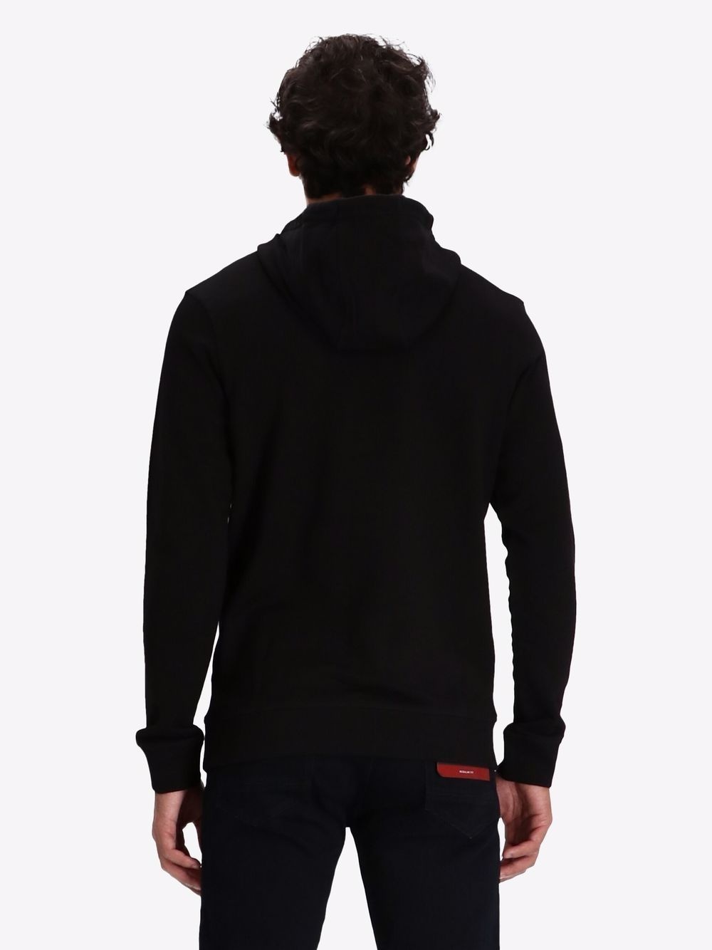 Terry cotton logo hoodie - 4