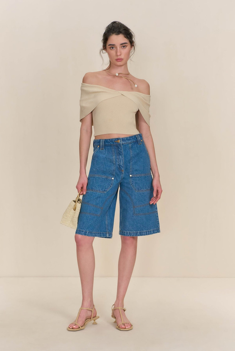 Cult Gaia PRESCOTT KNIT TOP outlook