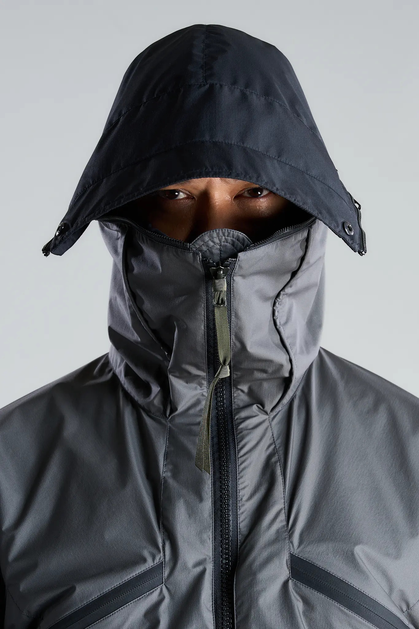 J104U-WS 2L Windstopper® Jacket Gray/Black - 12
