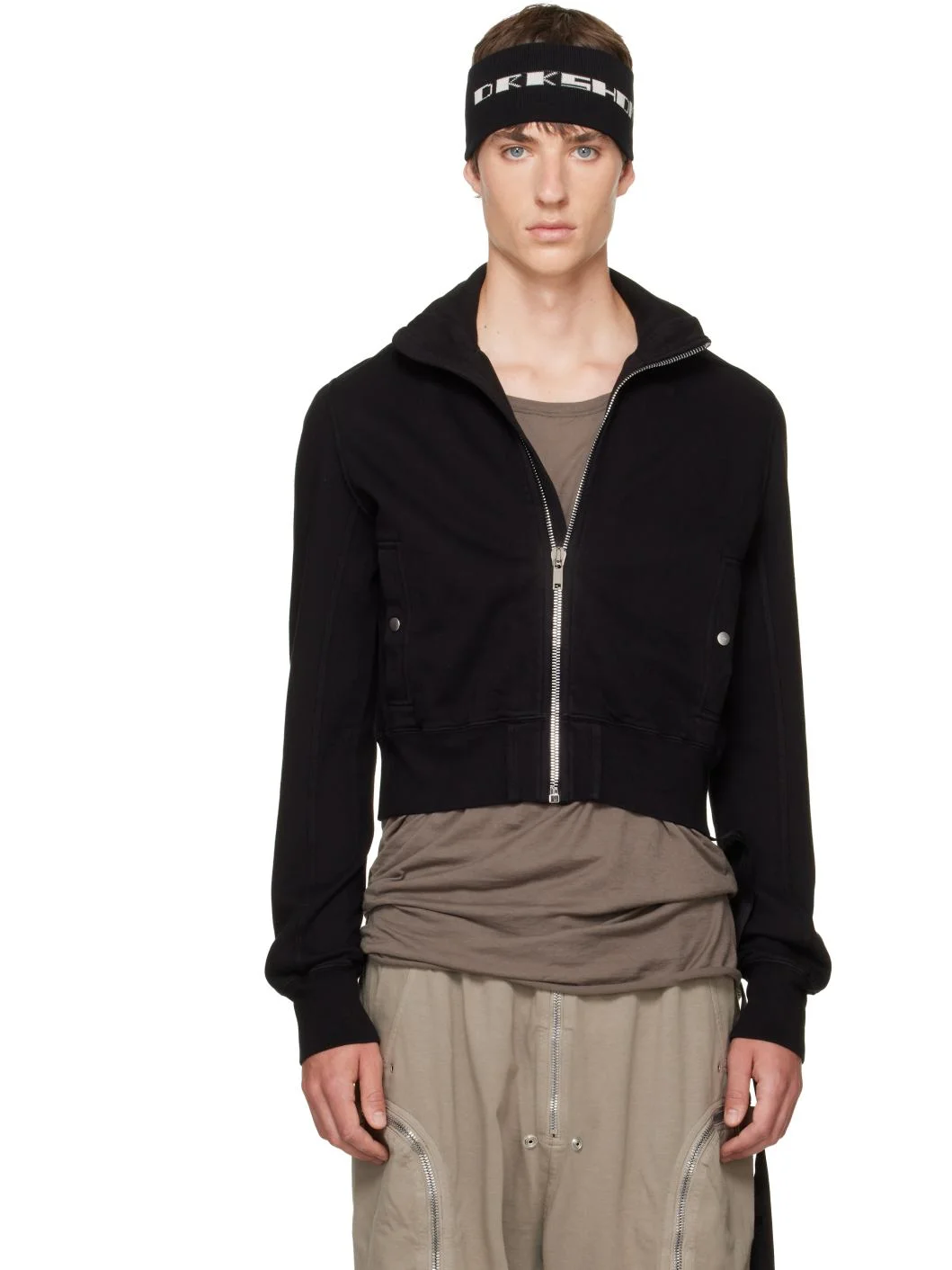 Black Tower Rev Track Jacket - 1