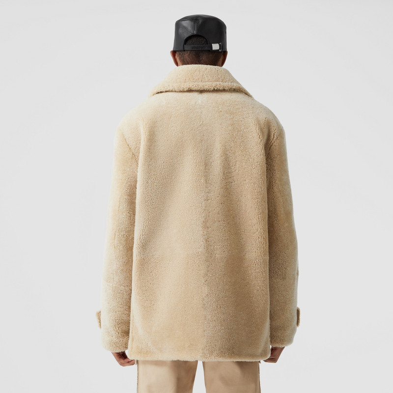 Shearling Pea Coat 3