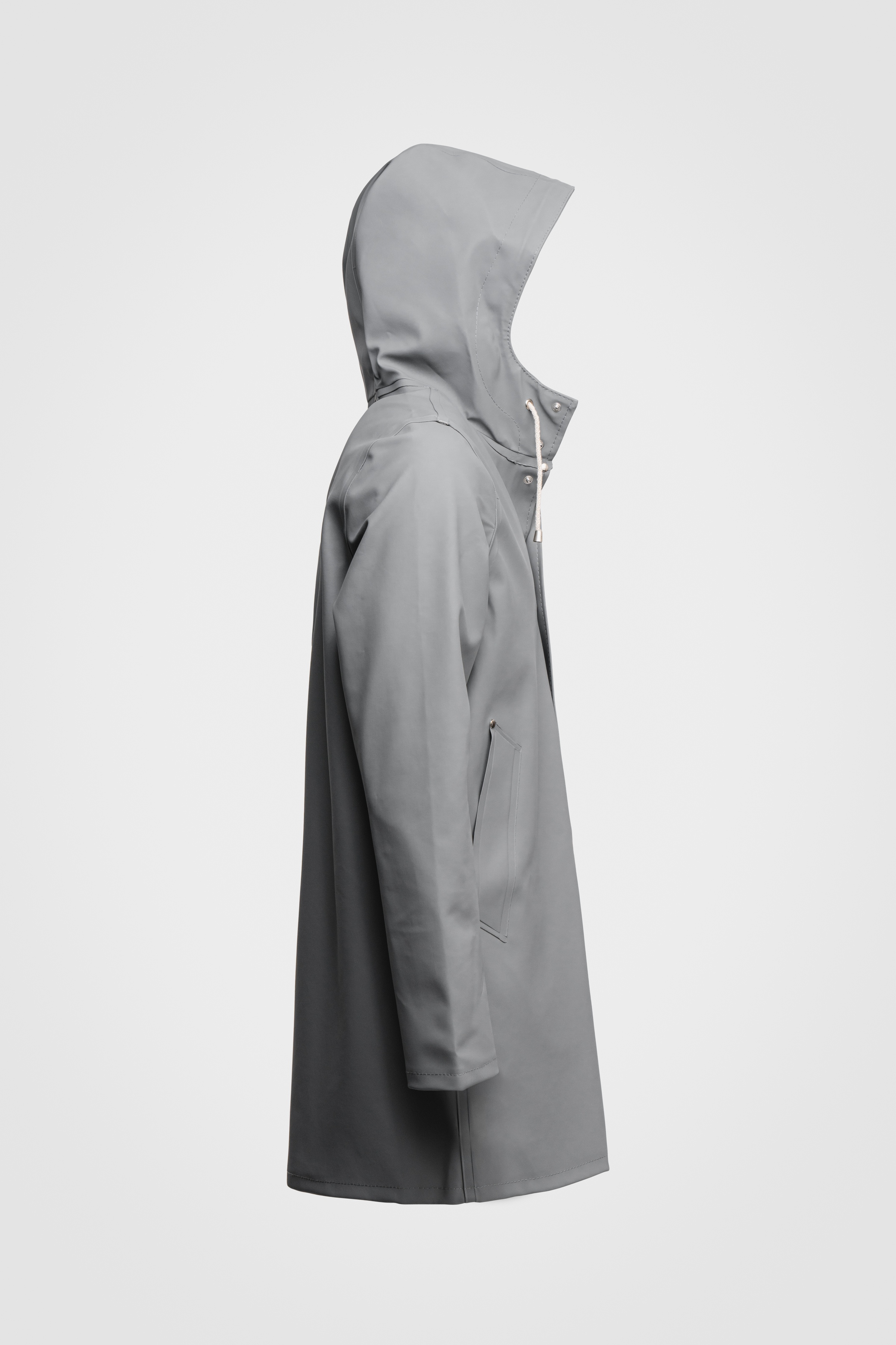 Stockholm Raincoat Grey - 5