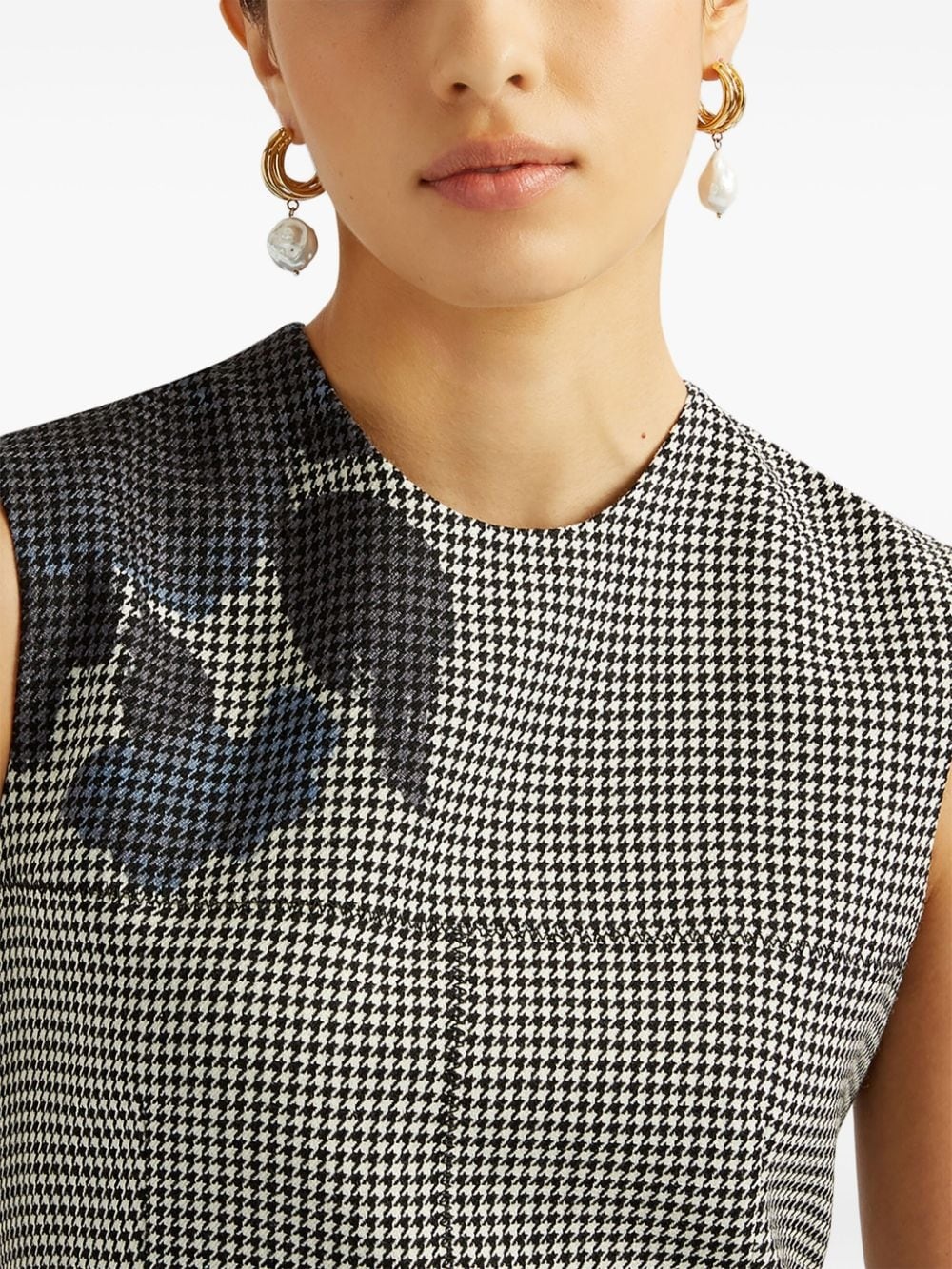 floral-print midi dress - 5
