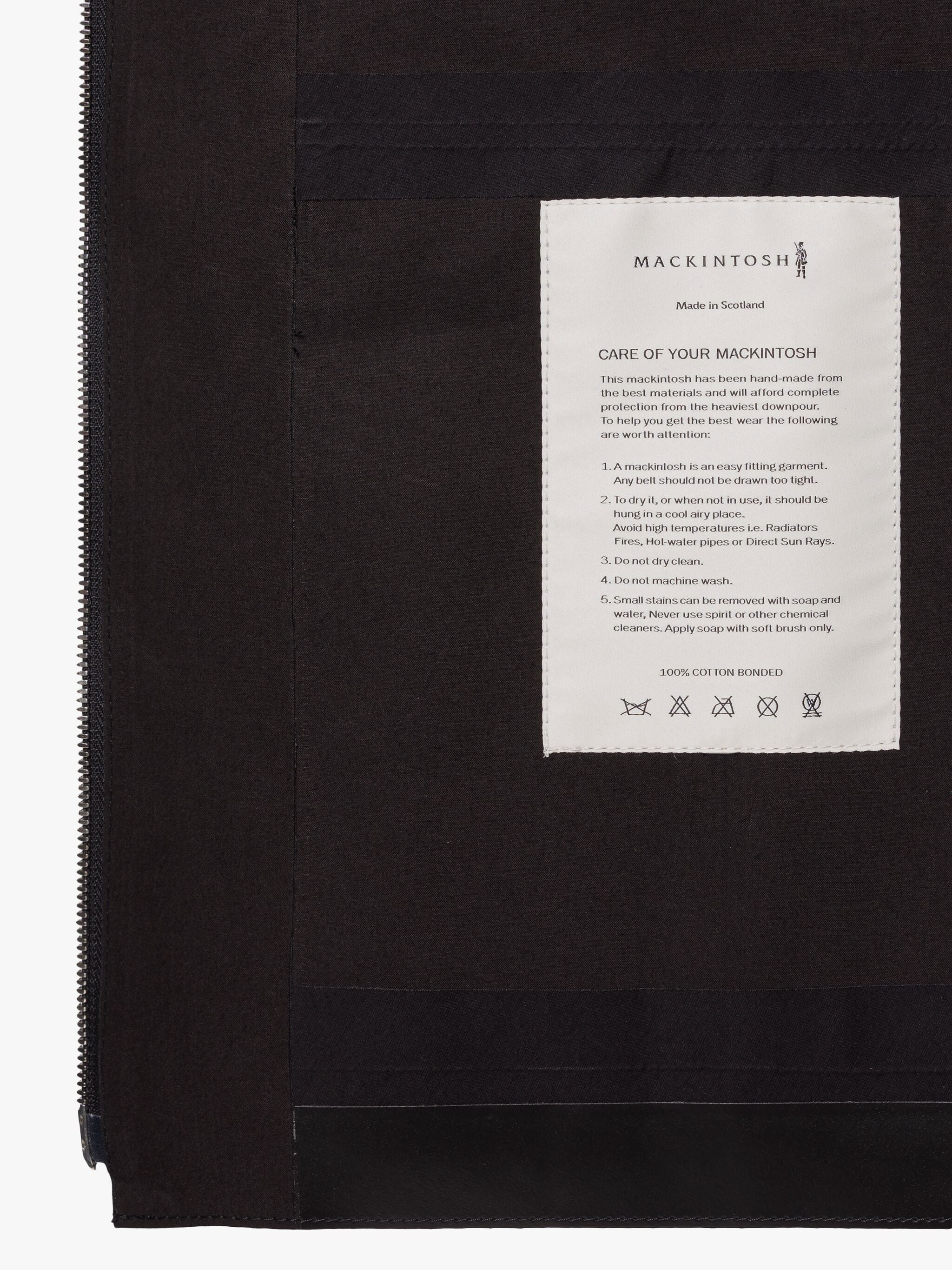 JOHN ELLIOTT BLACK SHIBORI DYE BONDED COTTON JACKET - 6