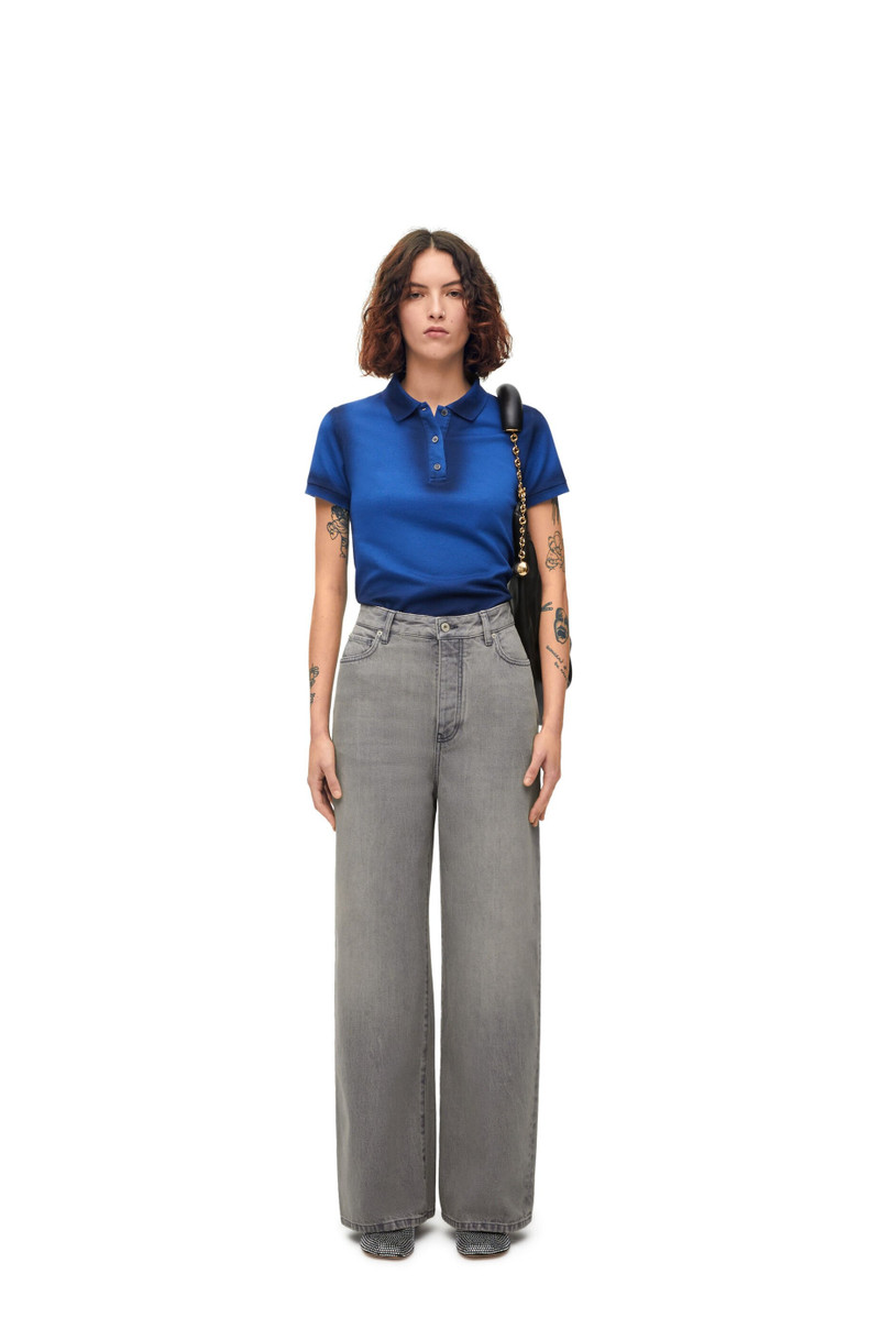 Loewe High waisted jeans in cotton outlook