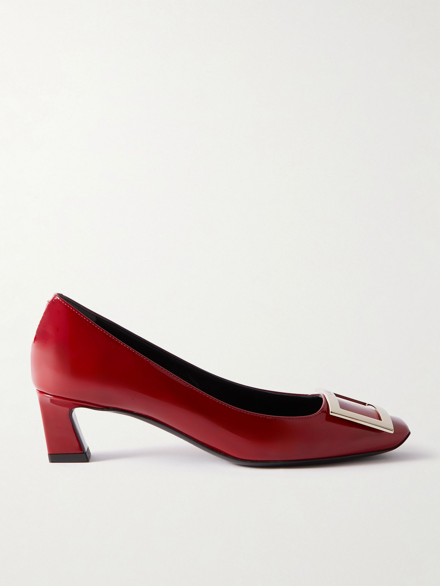 Trompette 45 patent-leather pumps Red - 1