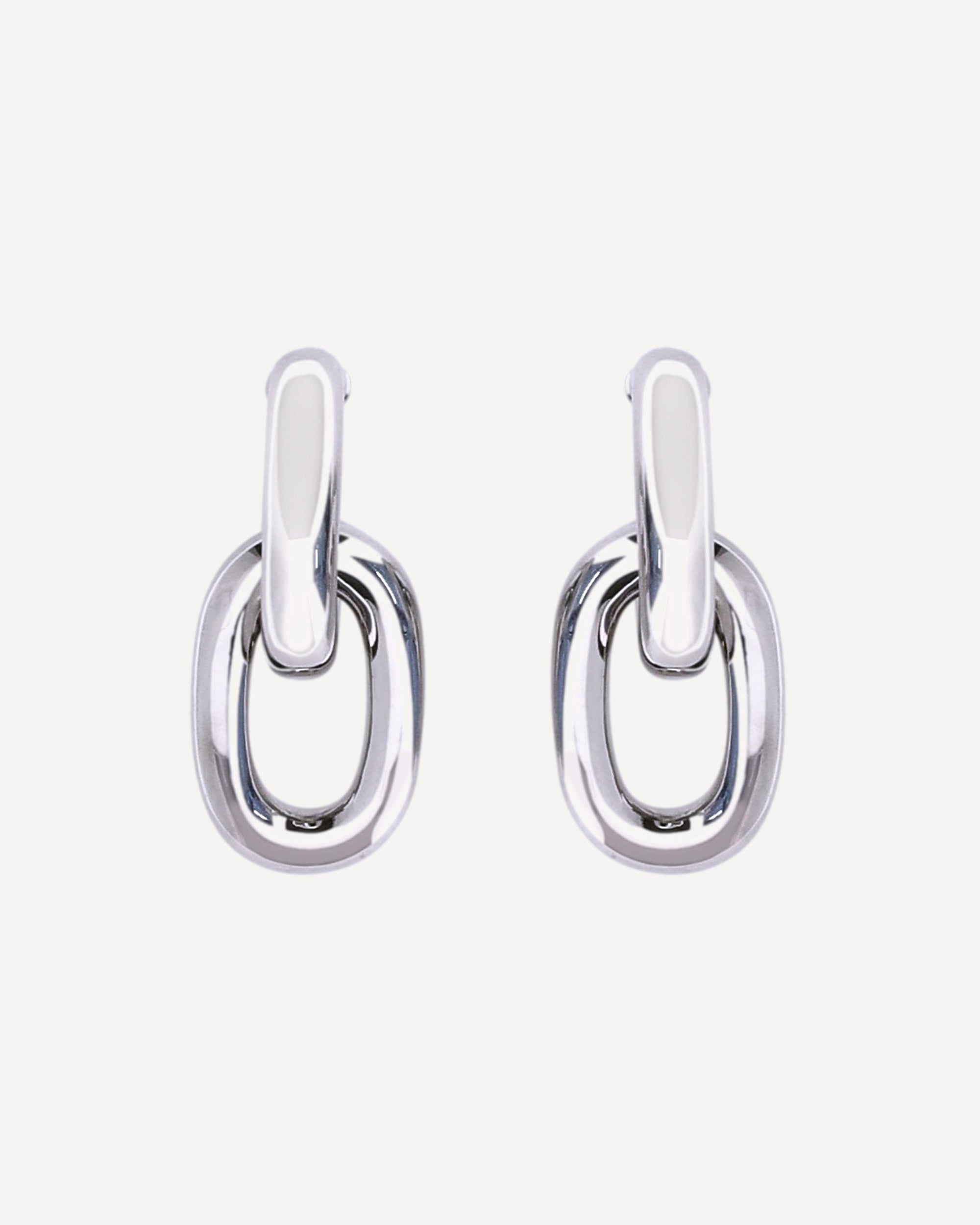 Double XL Link Earrings - 1