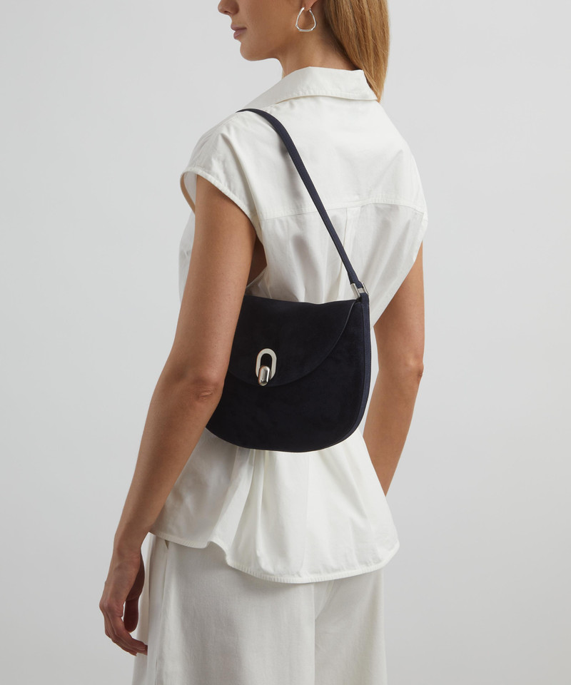SAVETTE Small Tondo Hobo Shoulder Bag outlook